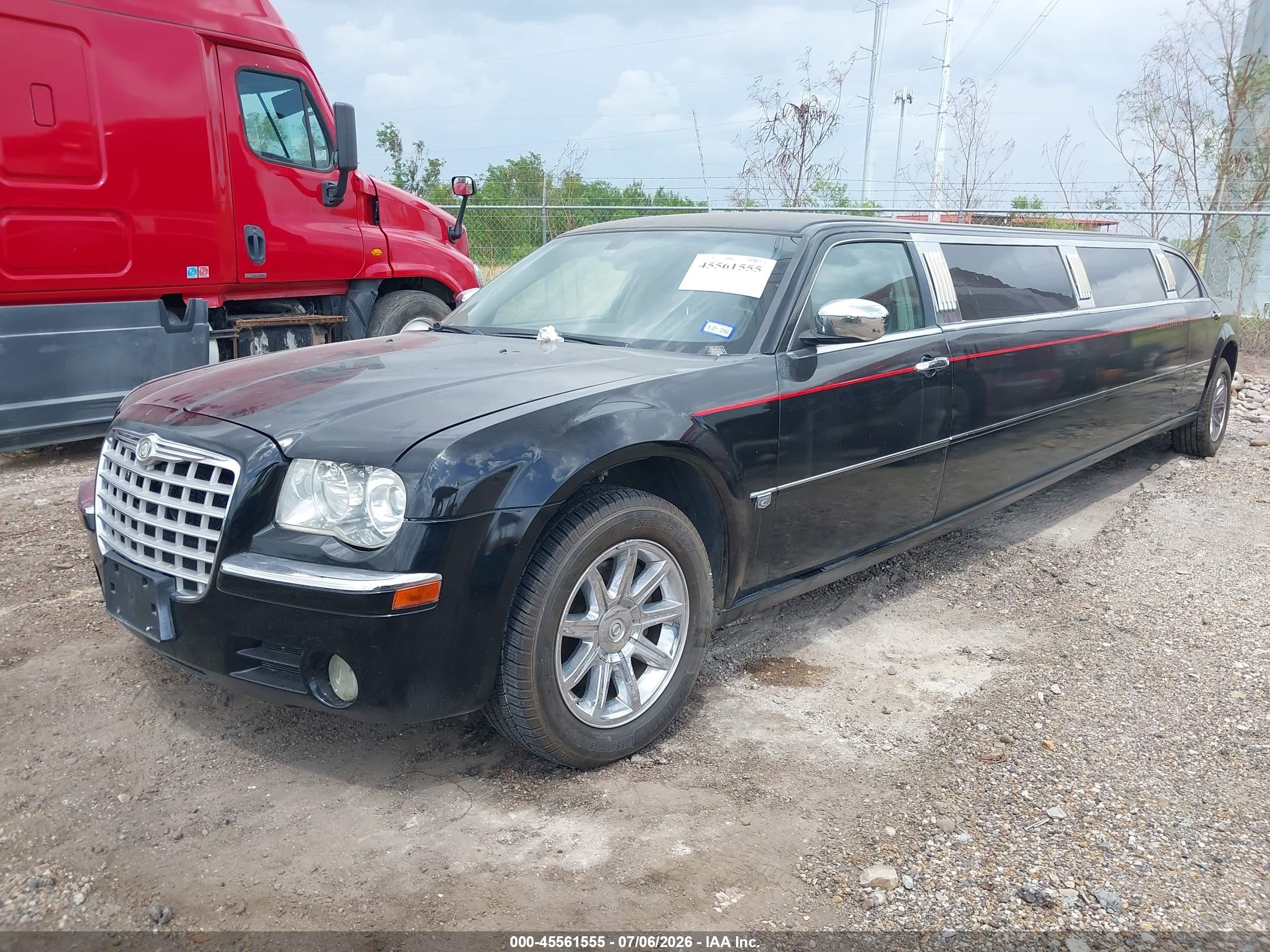 2006 Chrysler 300c   Черный vin: 2C3KA63H66H112904