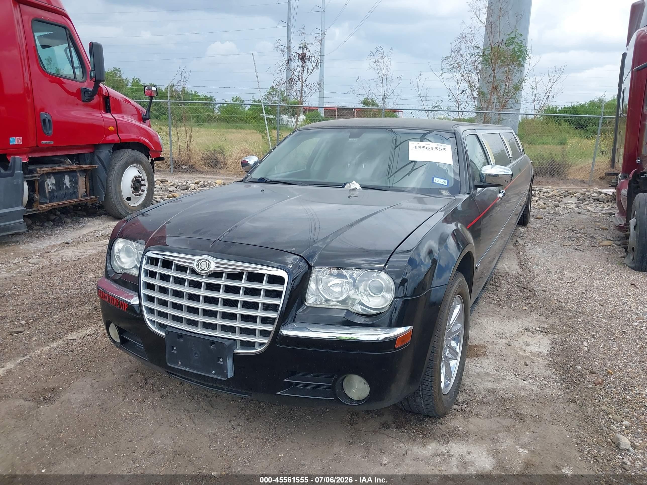 2006 Chrysler 300c   Черный vin: 2C3KA63H66H112904