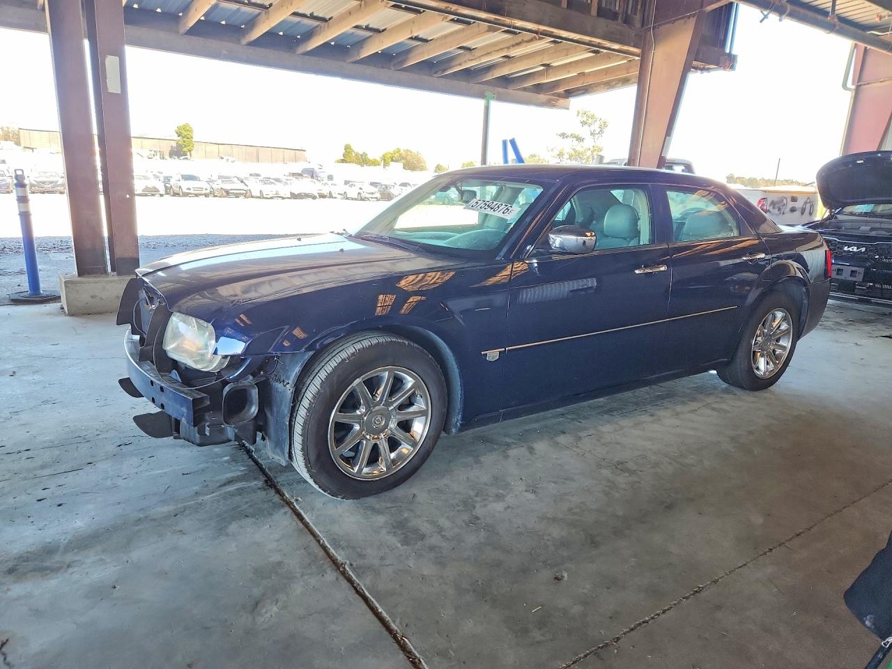 2006 Chrysler 300c Синий vin: 2C3KA63H66H205082