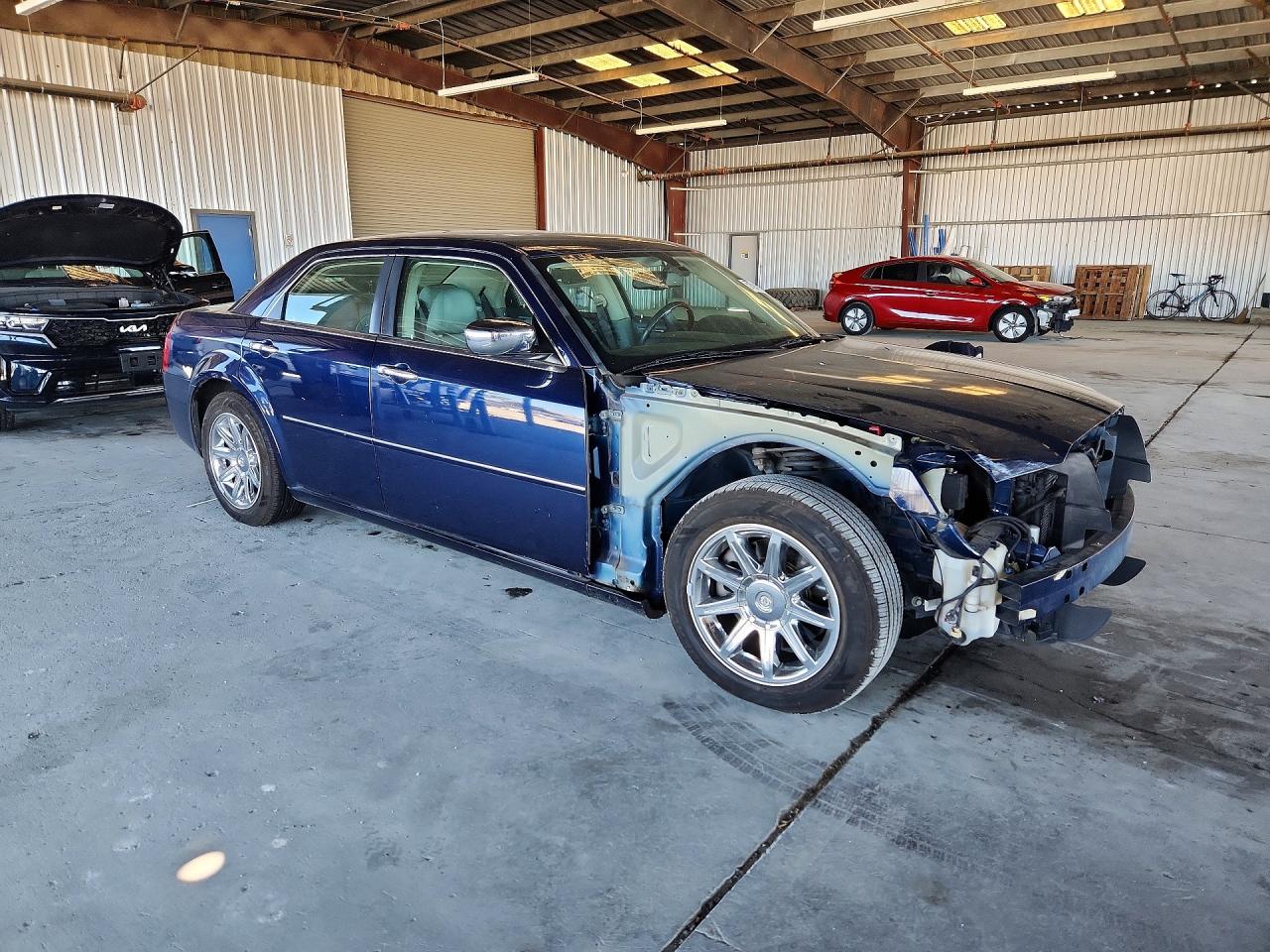 2006 Chrysler 300c Blue vin: 2C3KA63H66H205082