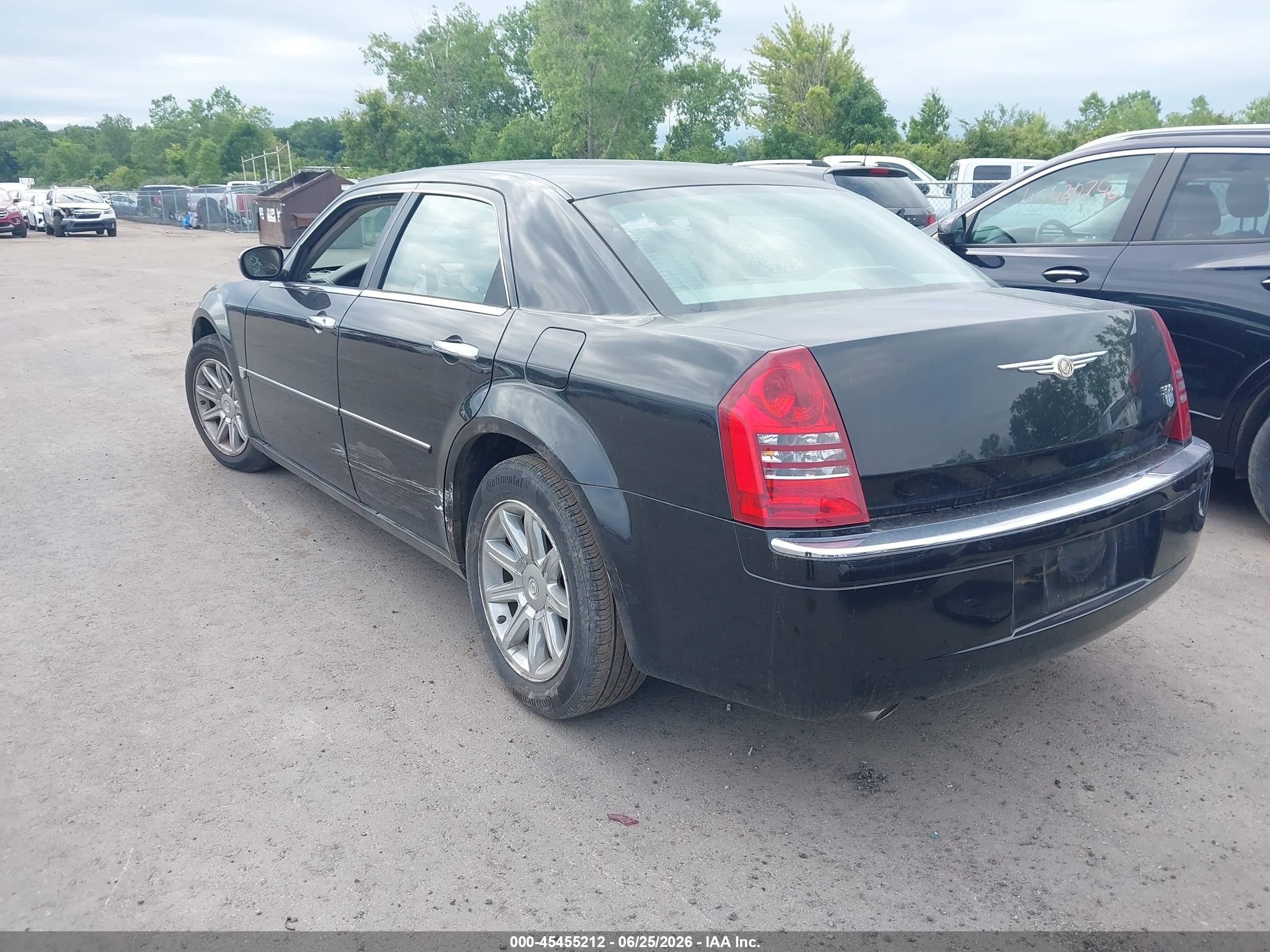 2006 Chrysler 300c   Black vin: 2C3KA63H76H245879