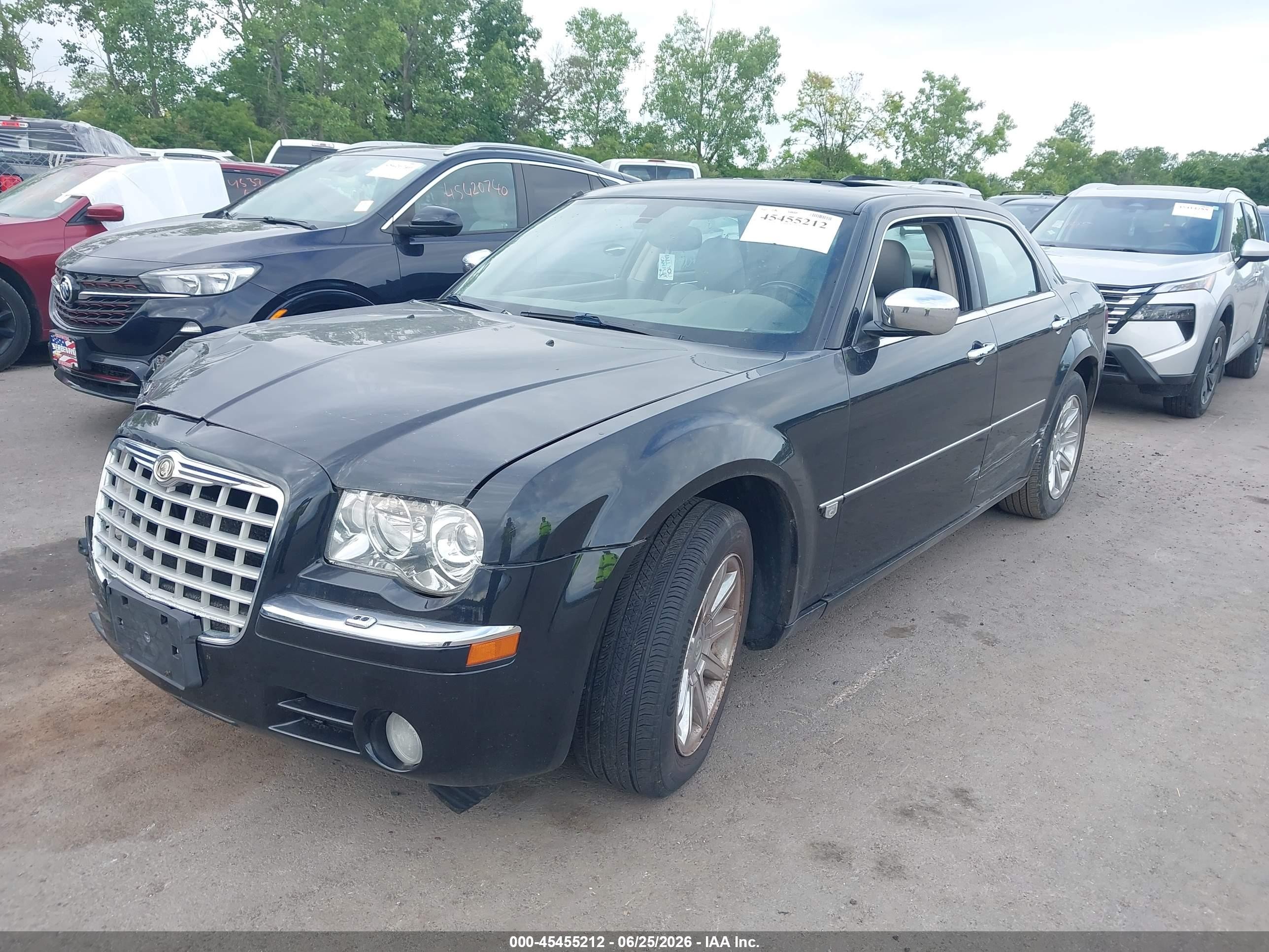 2006 Chrysler 300c   Black vin: 2C3KA63H76H245879