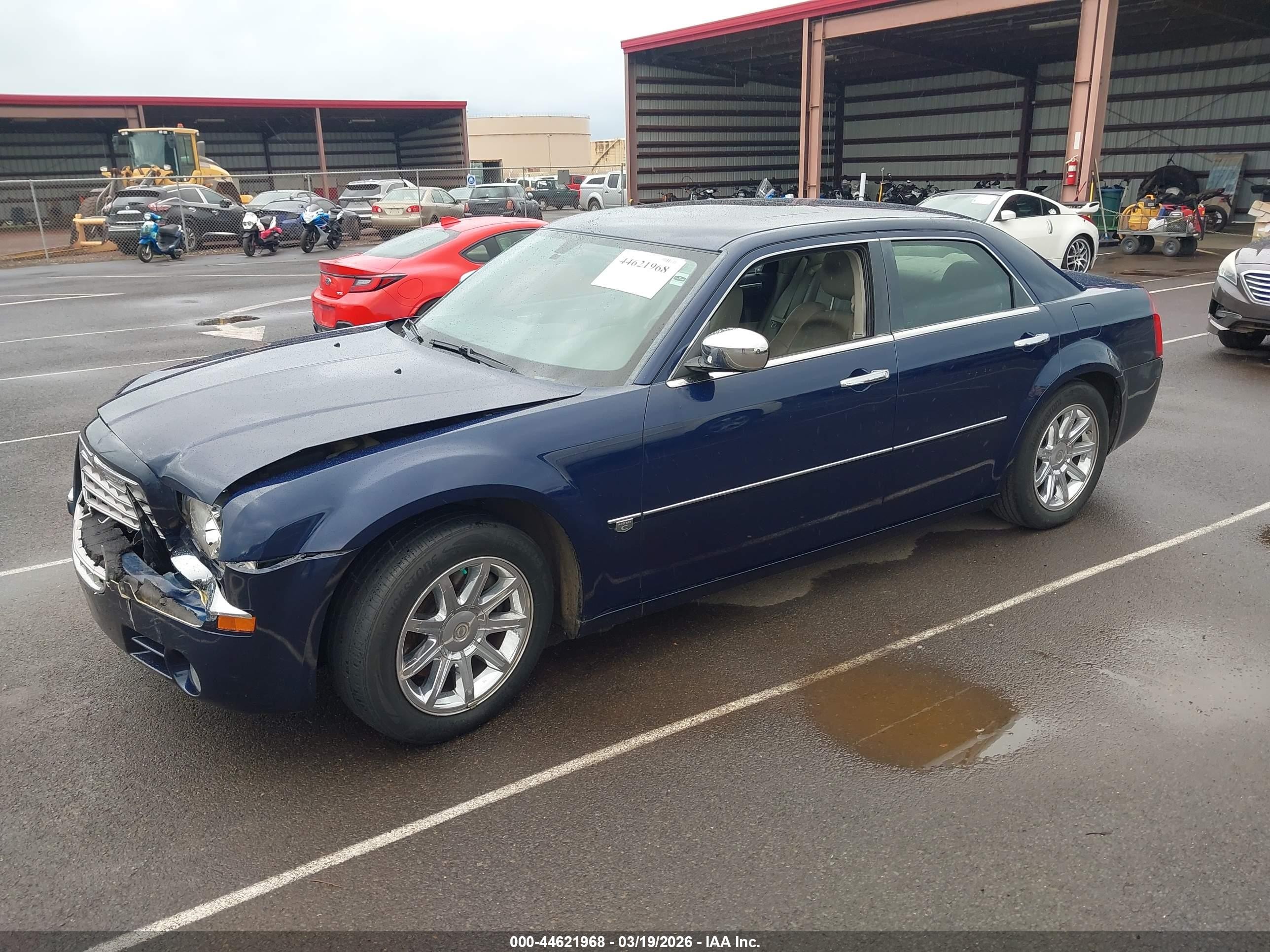 2006 Chrysler 300c   Blue vin: 2C3KA63H76H339308