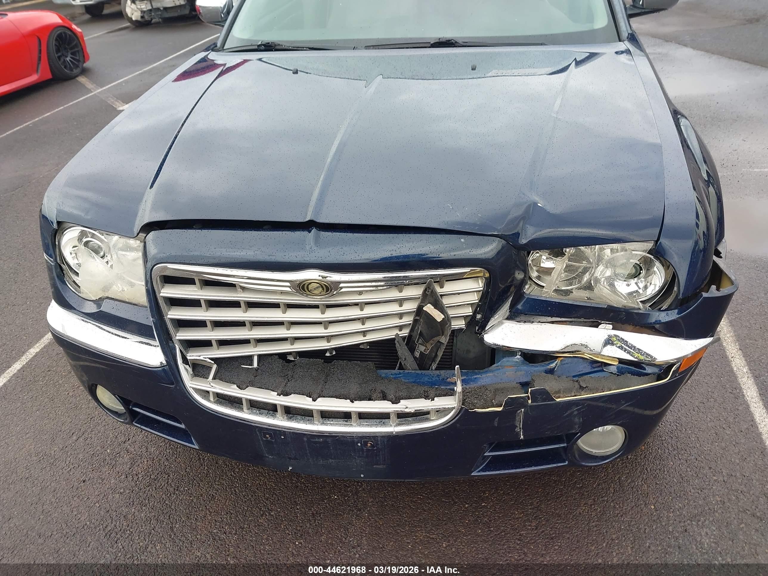 2006 Chrysler 300c   Blue vin: 2C3KA63H76H339308