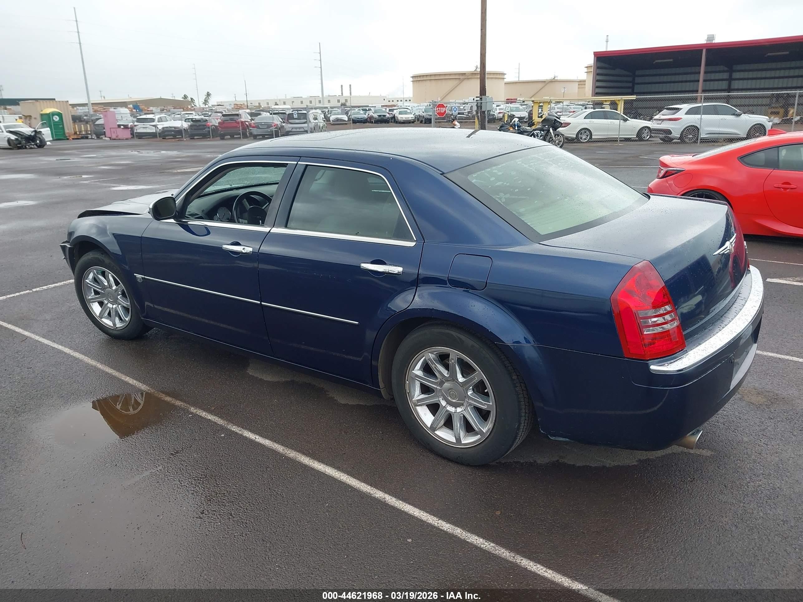 2006 Chrysler 300c   Blue vin: 2C3KA63H76H339308