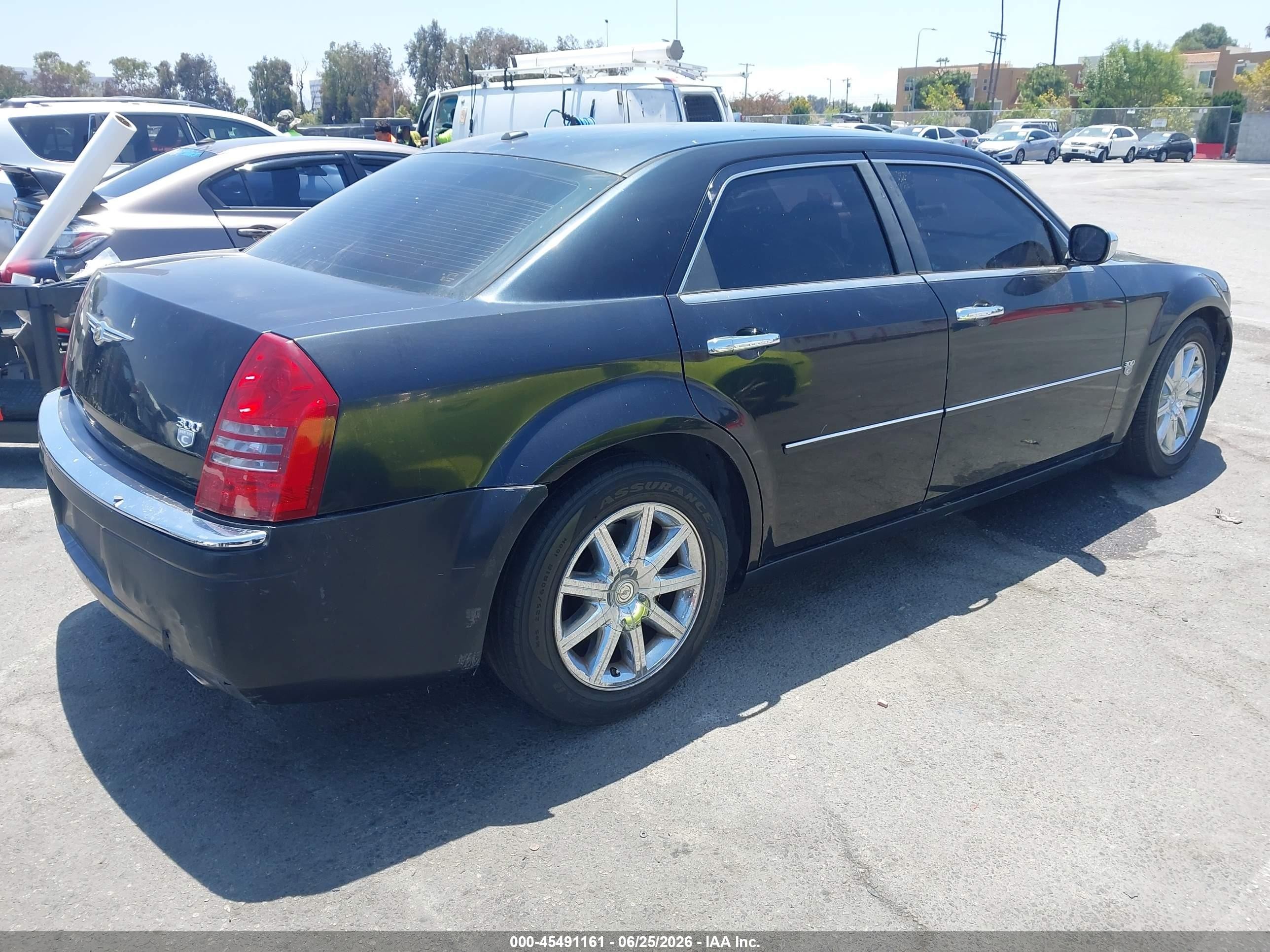 2007 Chrysler 300c   Black vin: 2C3KA63H77H821245