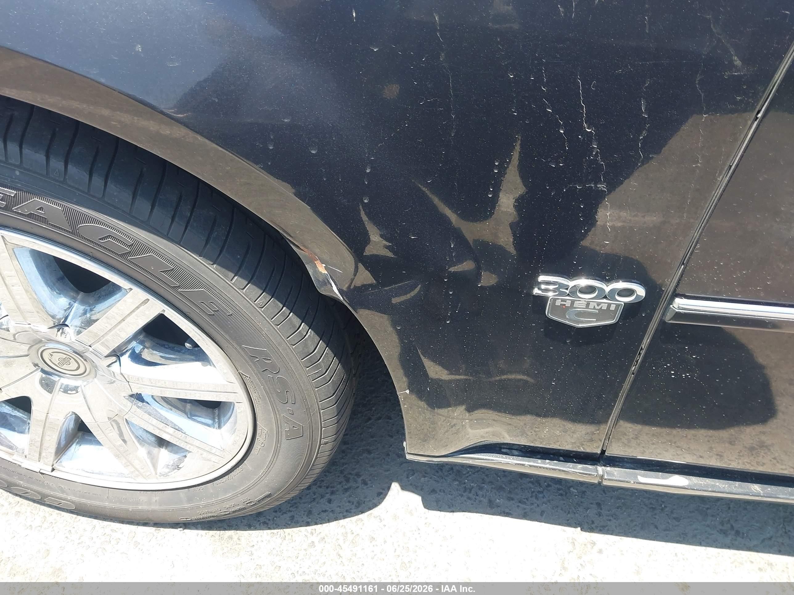 2007 Chrysler 300c   Black vin: 2C3KA63H77H821245