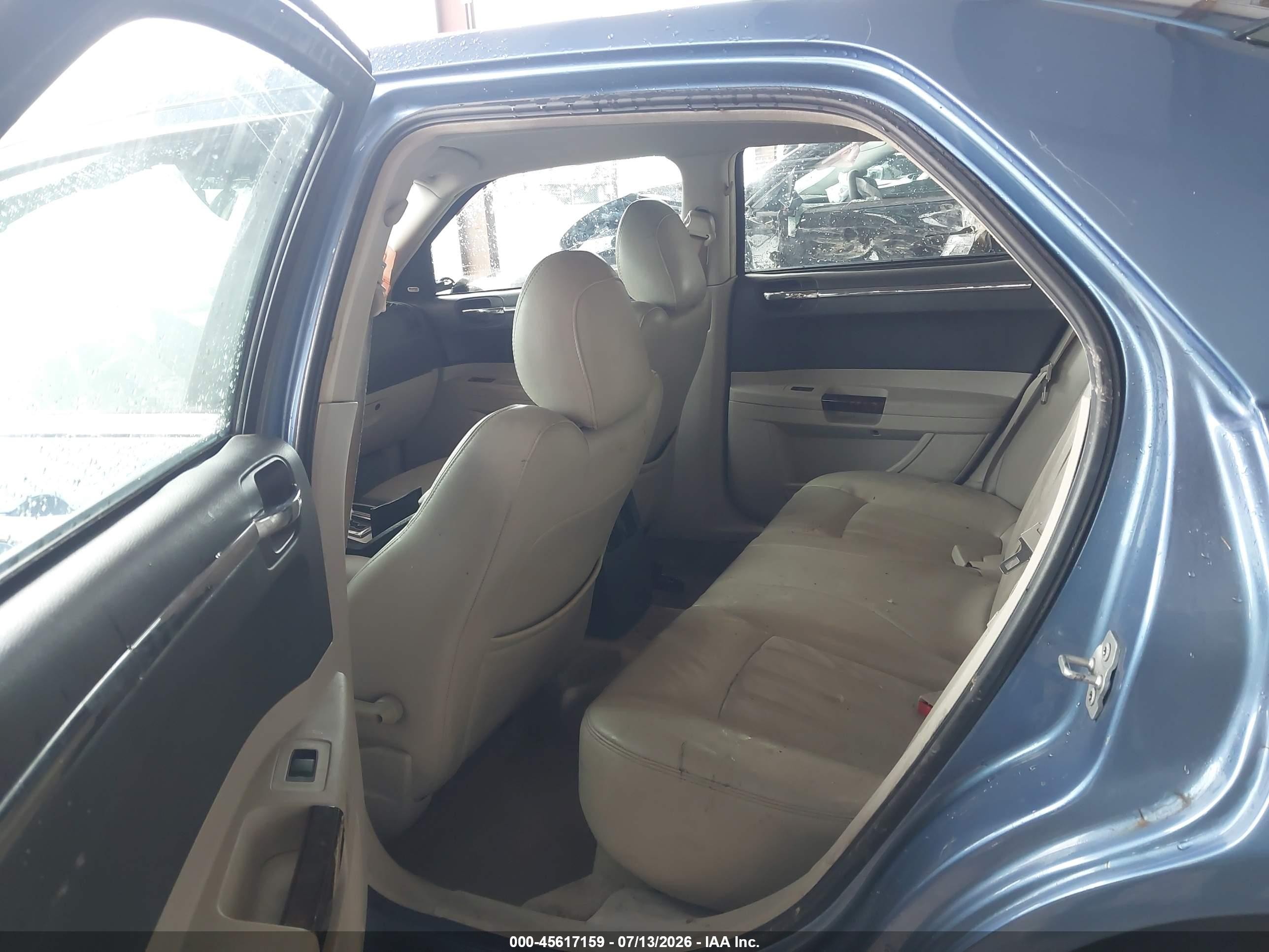 2007 Chrysler 300c Blue vin: 2C3KA63H77H876956