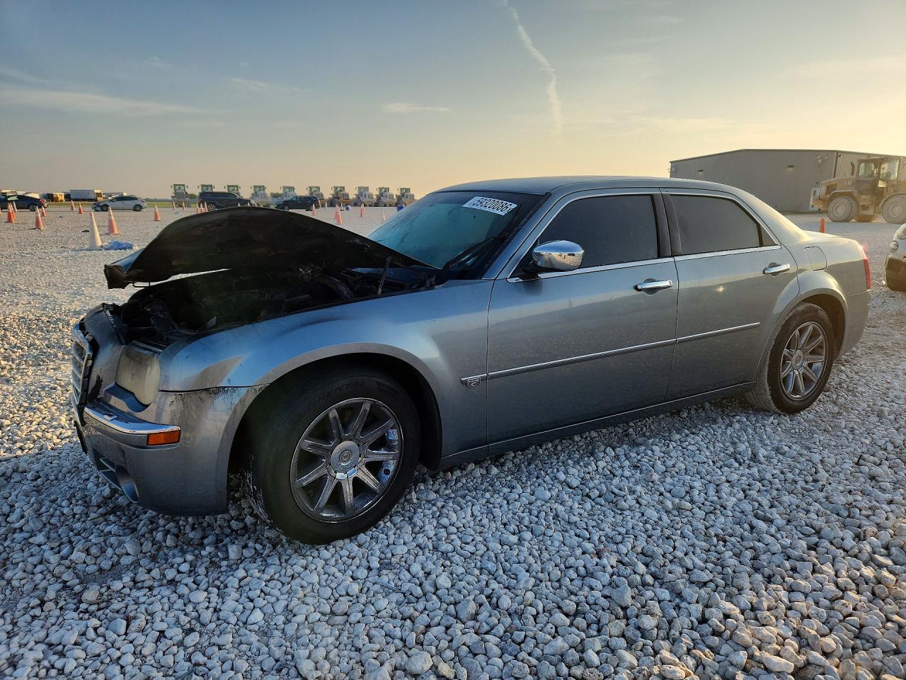 2006 Chrysler 300c Gray vin: 2C3KA63H86H535094