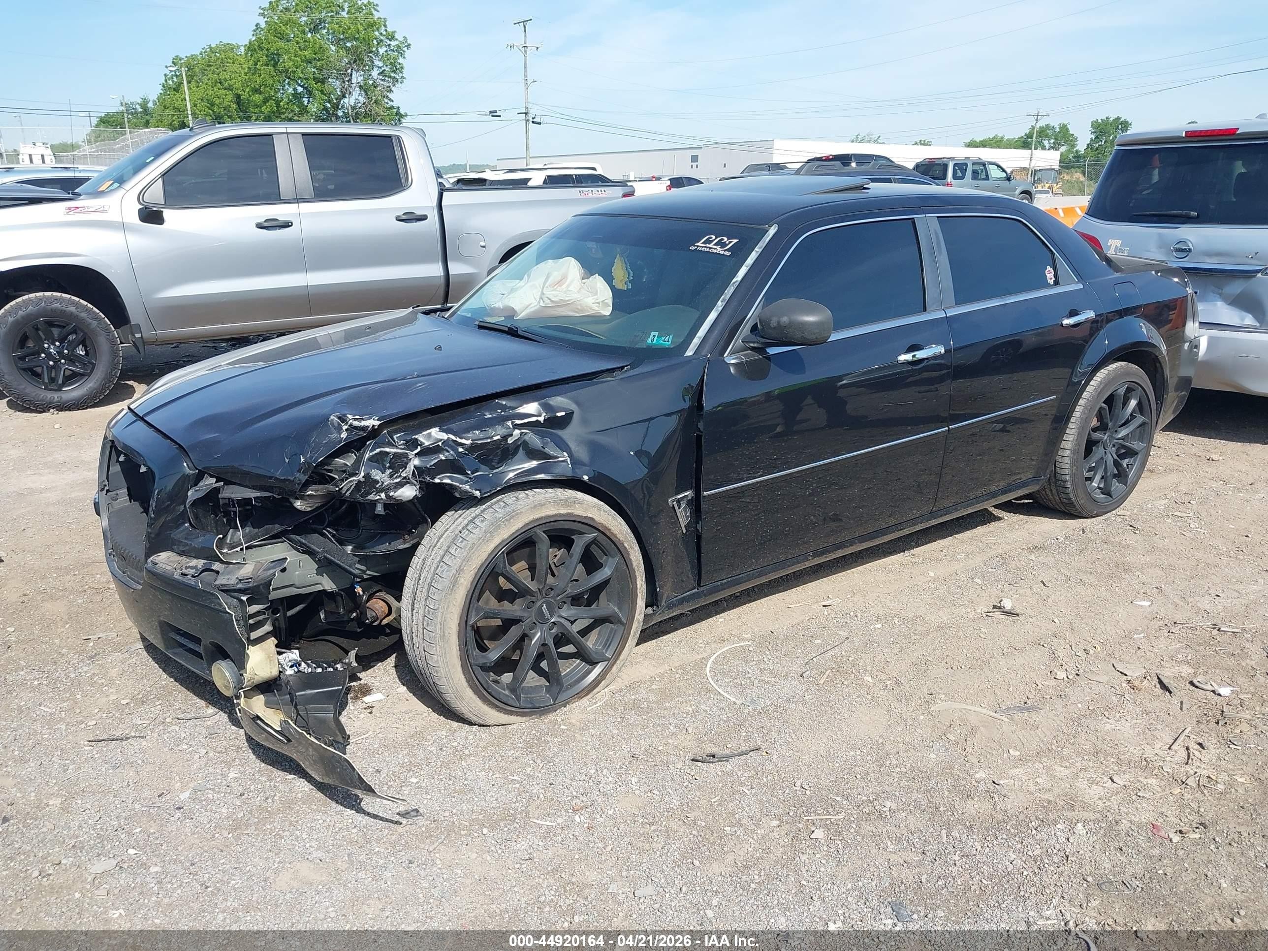 2007 Chrysler 300c   Черный vin: 2C3KA63H87H659142
