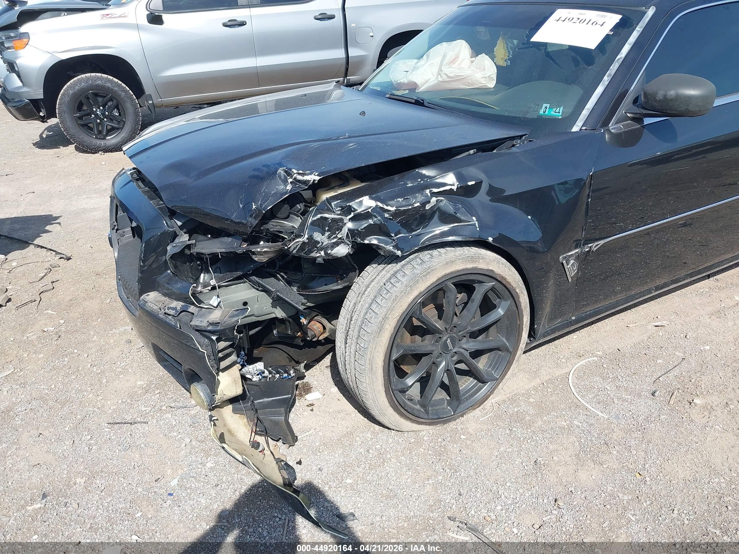 2007 Chrysler 300c   Черный vin: 2C3KA63H87H659142