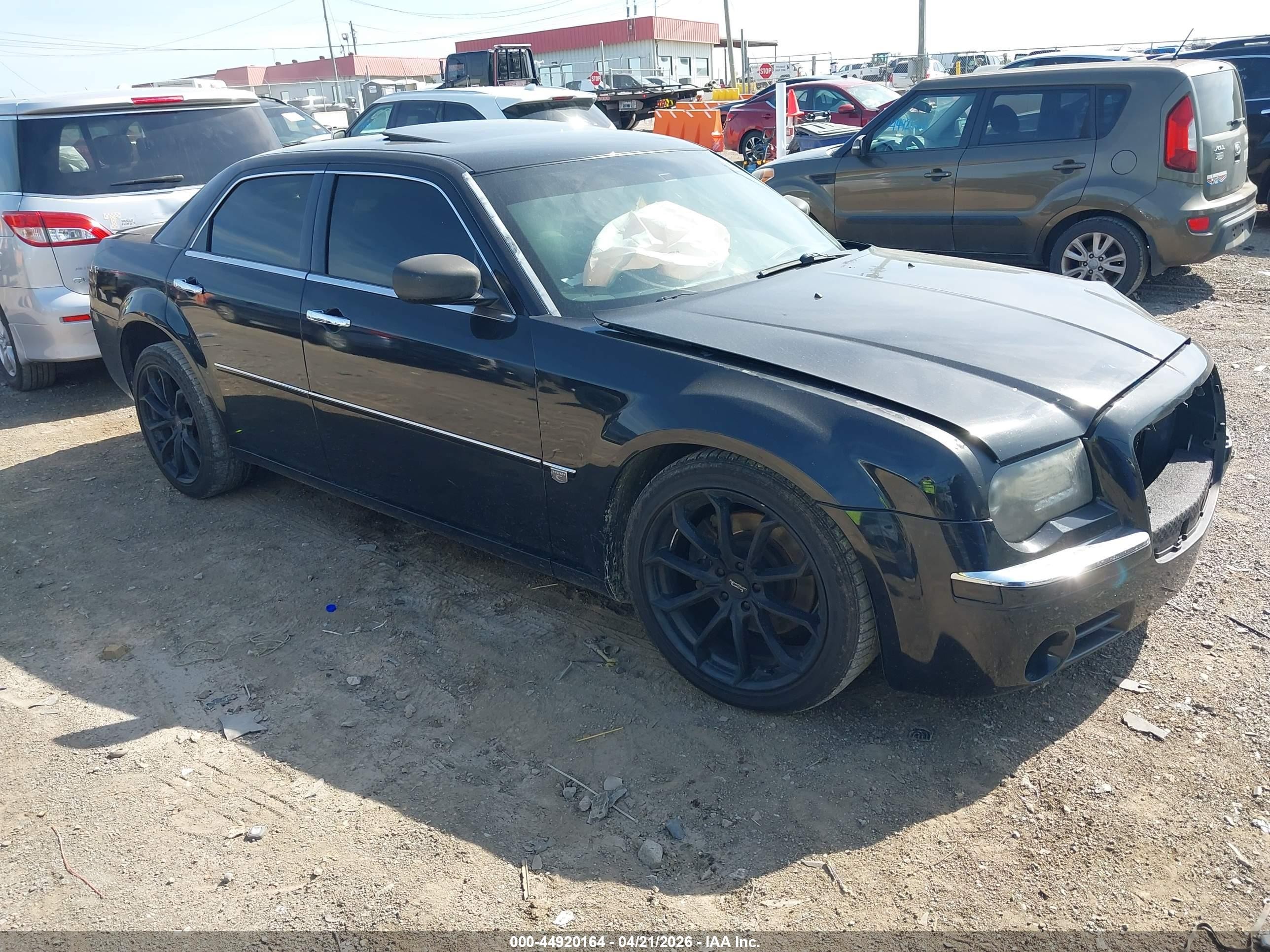 2007 Chrysler 300c   Black vin: 2C3KA63H87H659142