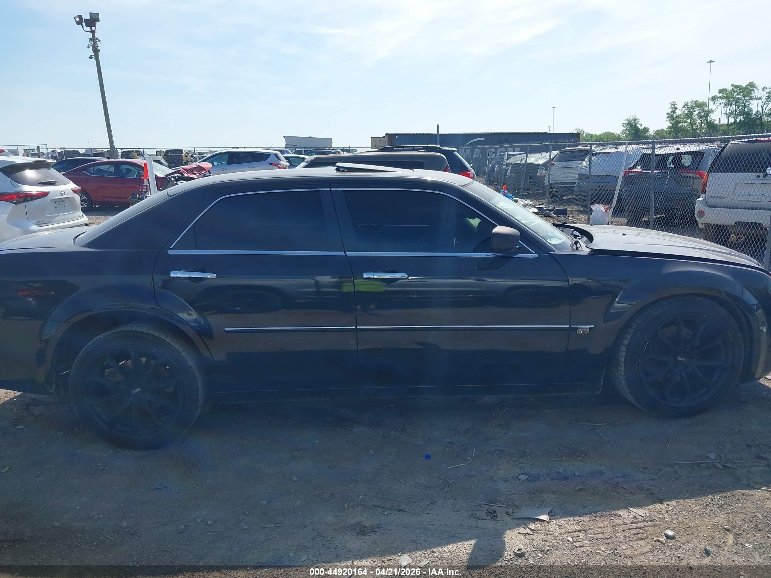 2007 Chrysler 300c   Черный vin: 2C3KA63H87H659142