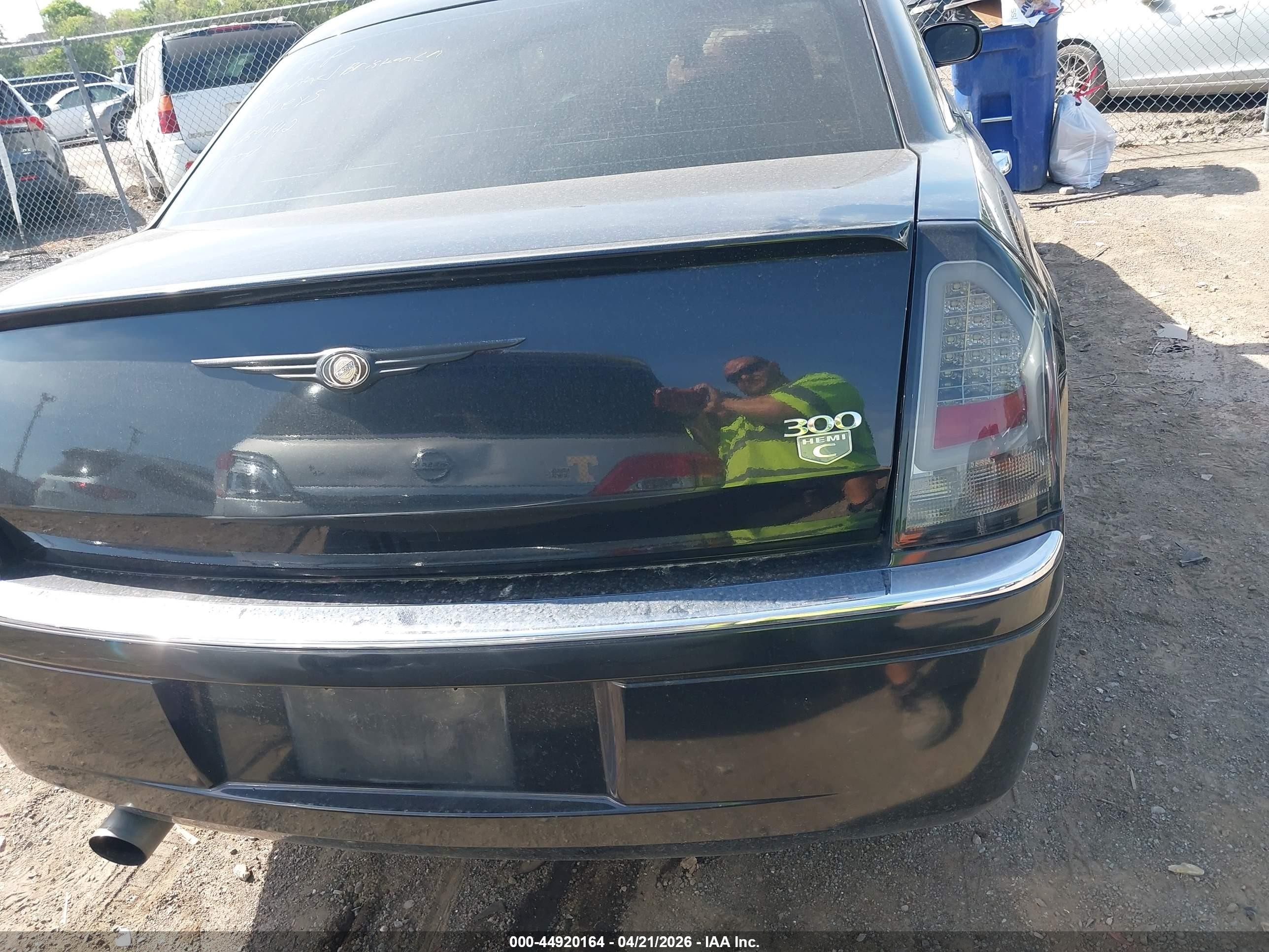 2007 Chrysler 300c   Черный vin: 2C3KA63H87H659142