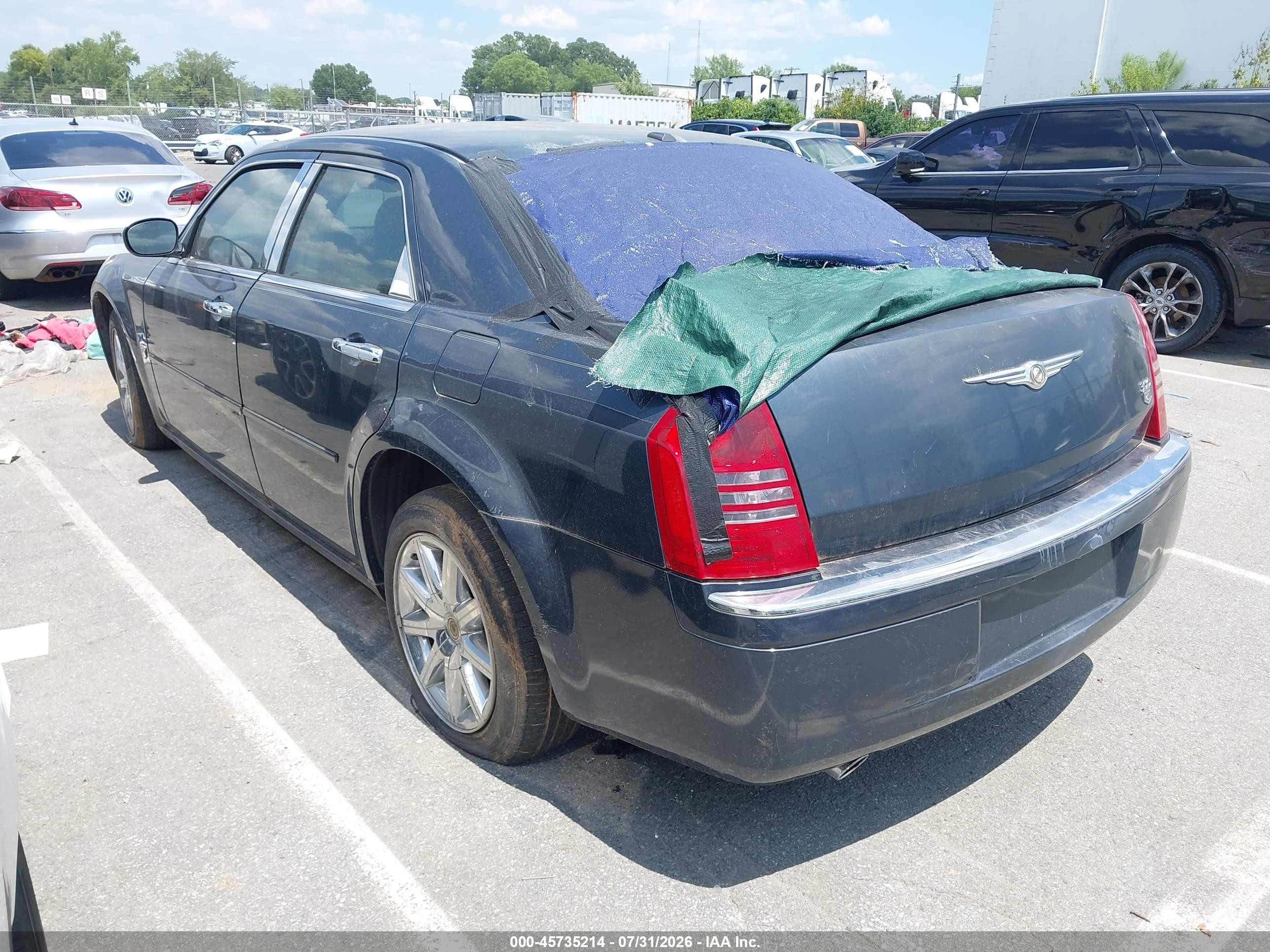 2007 Chrysler 300c   Серый vin: 2C3KA63H87H784755