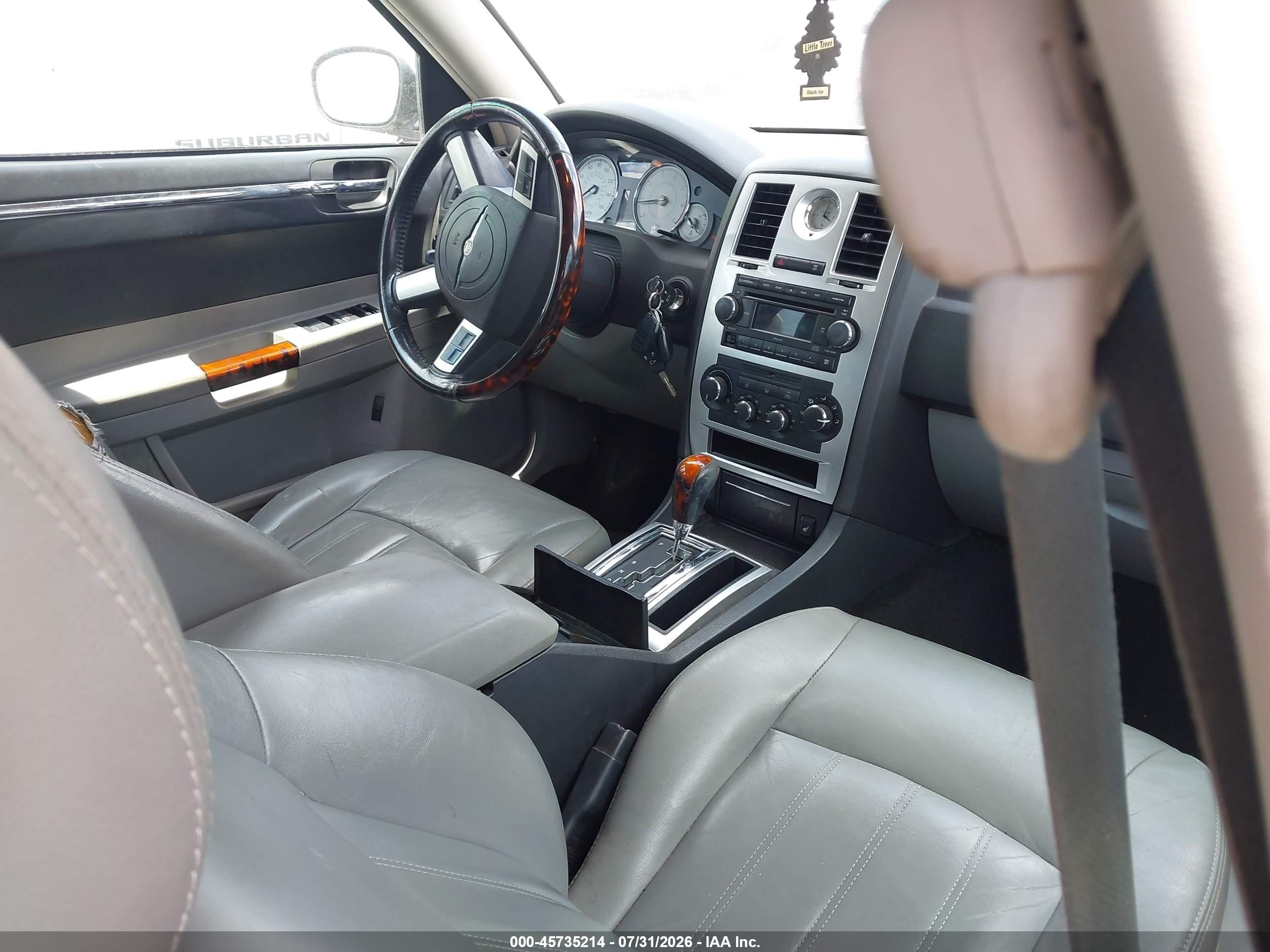 2007 Chrysler 300c   Серый vin: 2C3KA63H87H784755