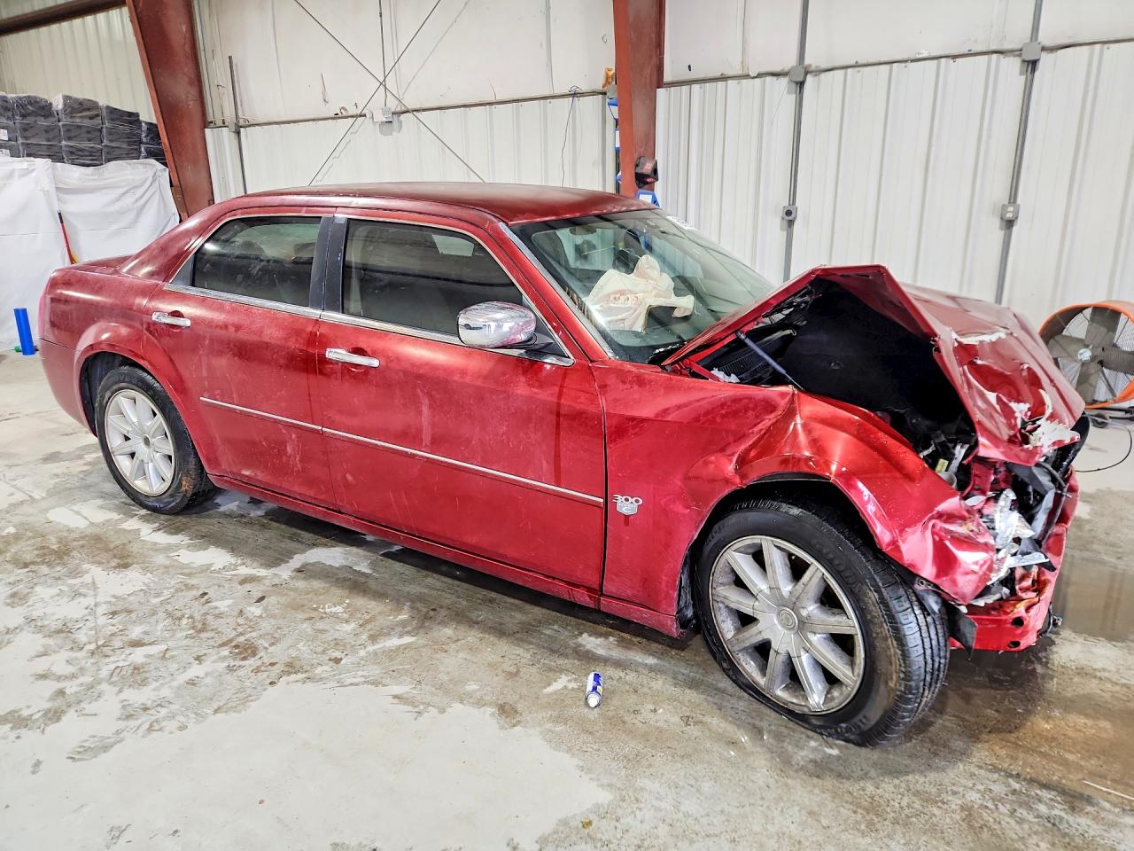 2007 Chrysler 300c Бордовый vin: 2C3KA63H87H848776