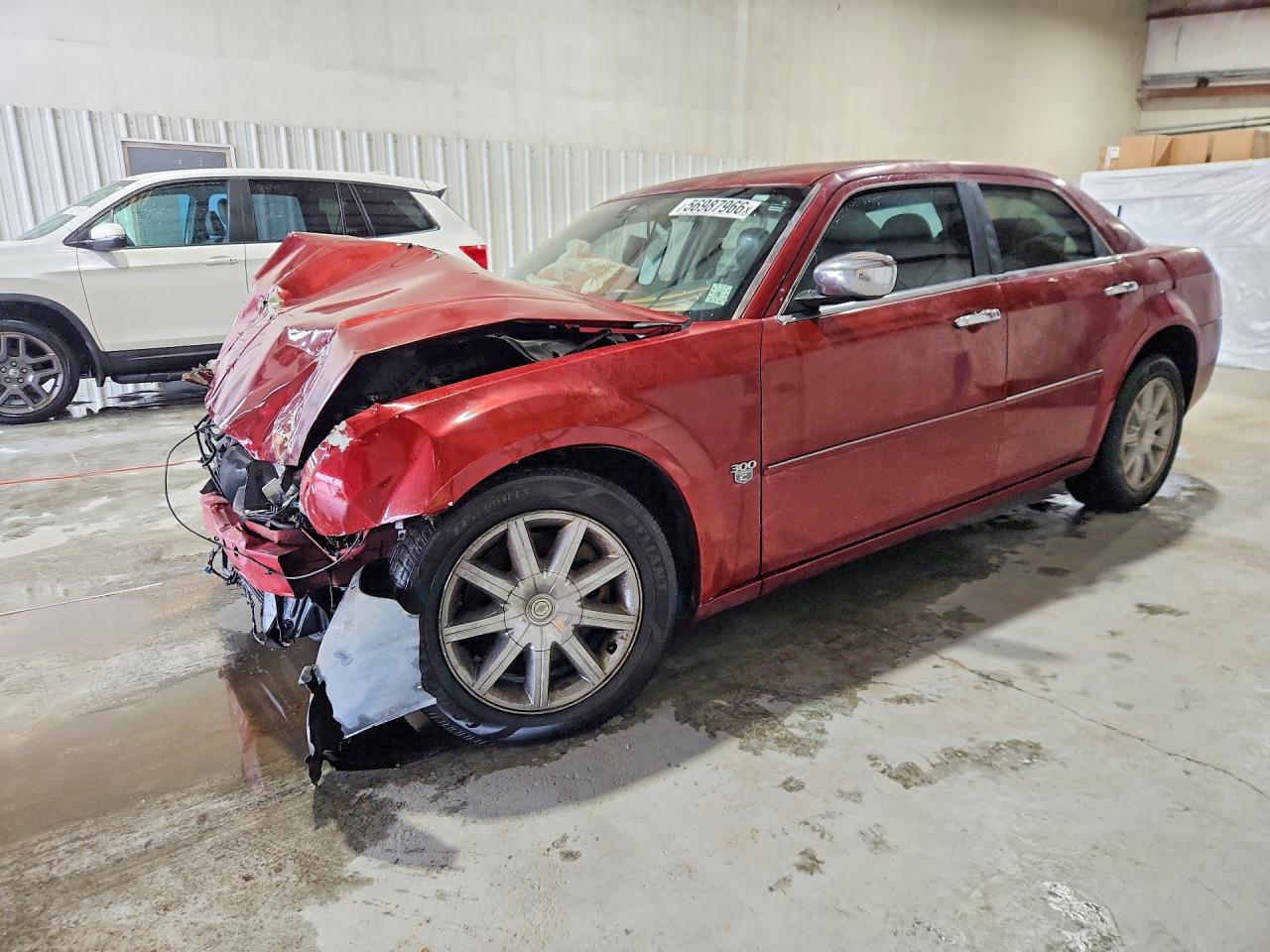 2007 Chrysler 300c Бордовый vin: 2C3KA63H87H848776
