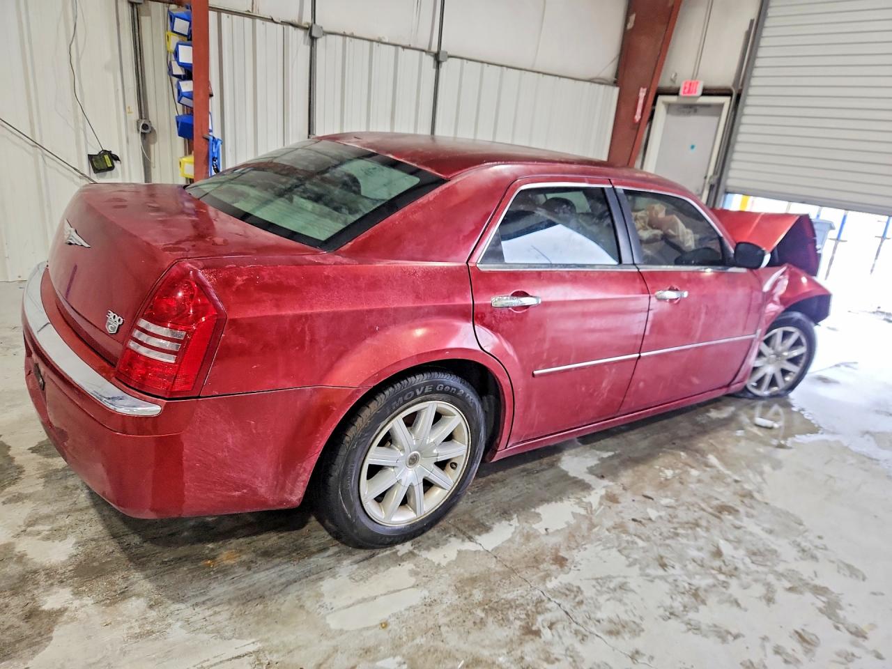 2007 Chrysler 300c Бордовый vin: 2C3KA63H87H848776