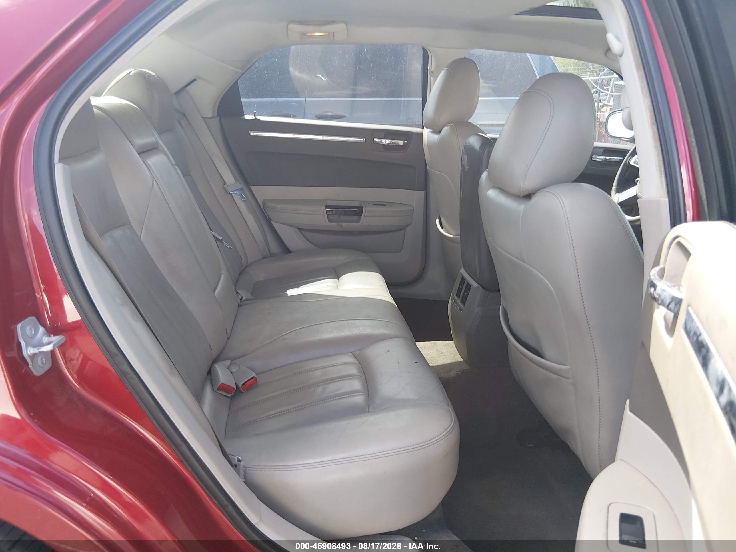 2008 Chrysler 300c Hemi Red vin: 2C3KA63H88H193603