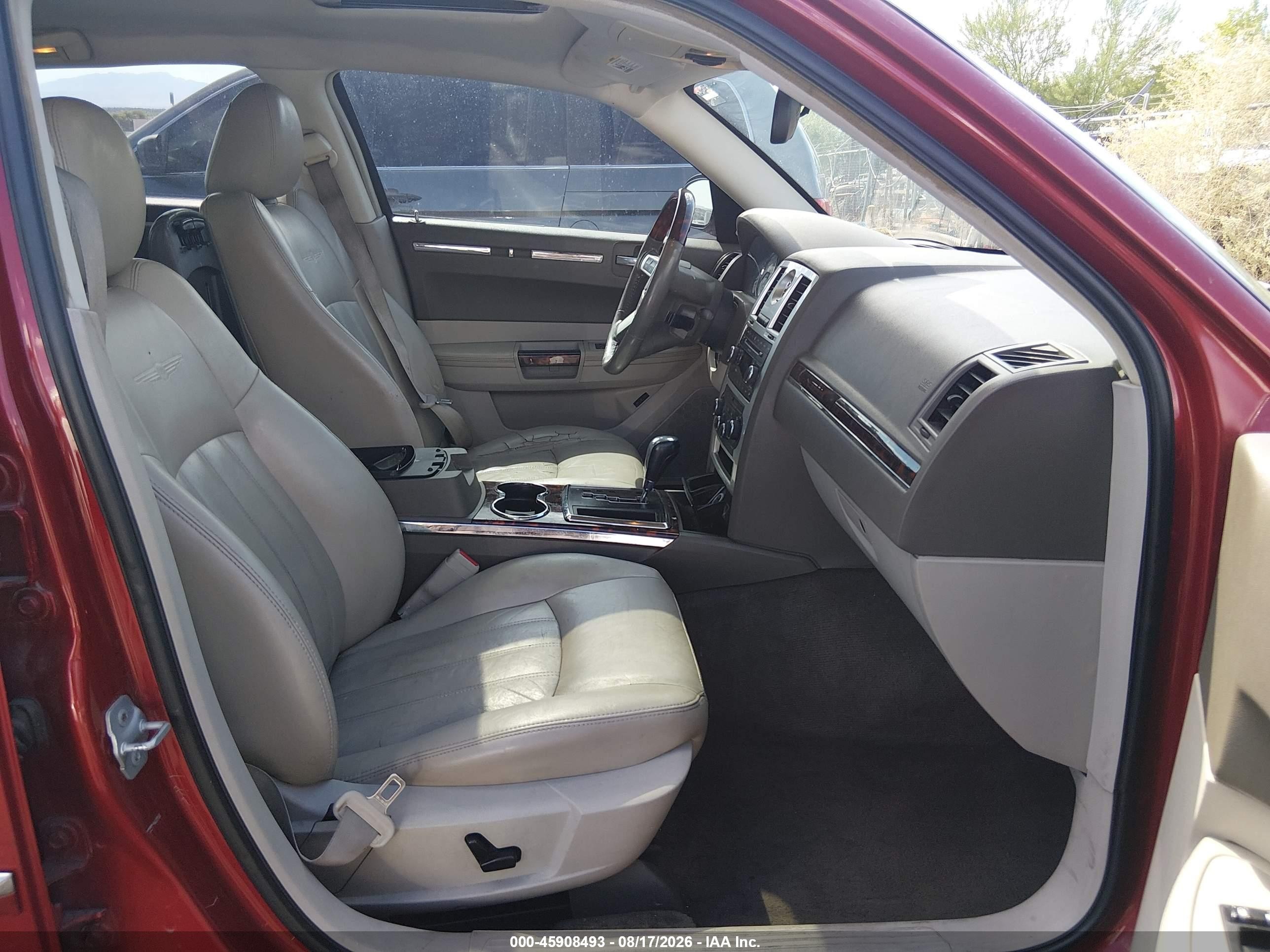 2008 Chrysler 300c Hemi Red vin: 2C3KA63H88H193603