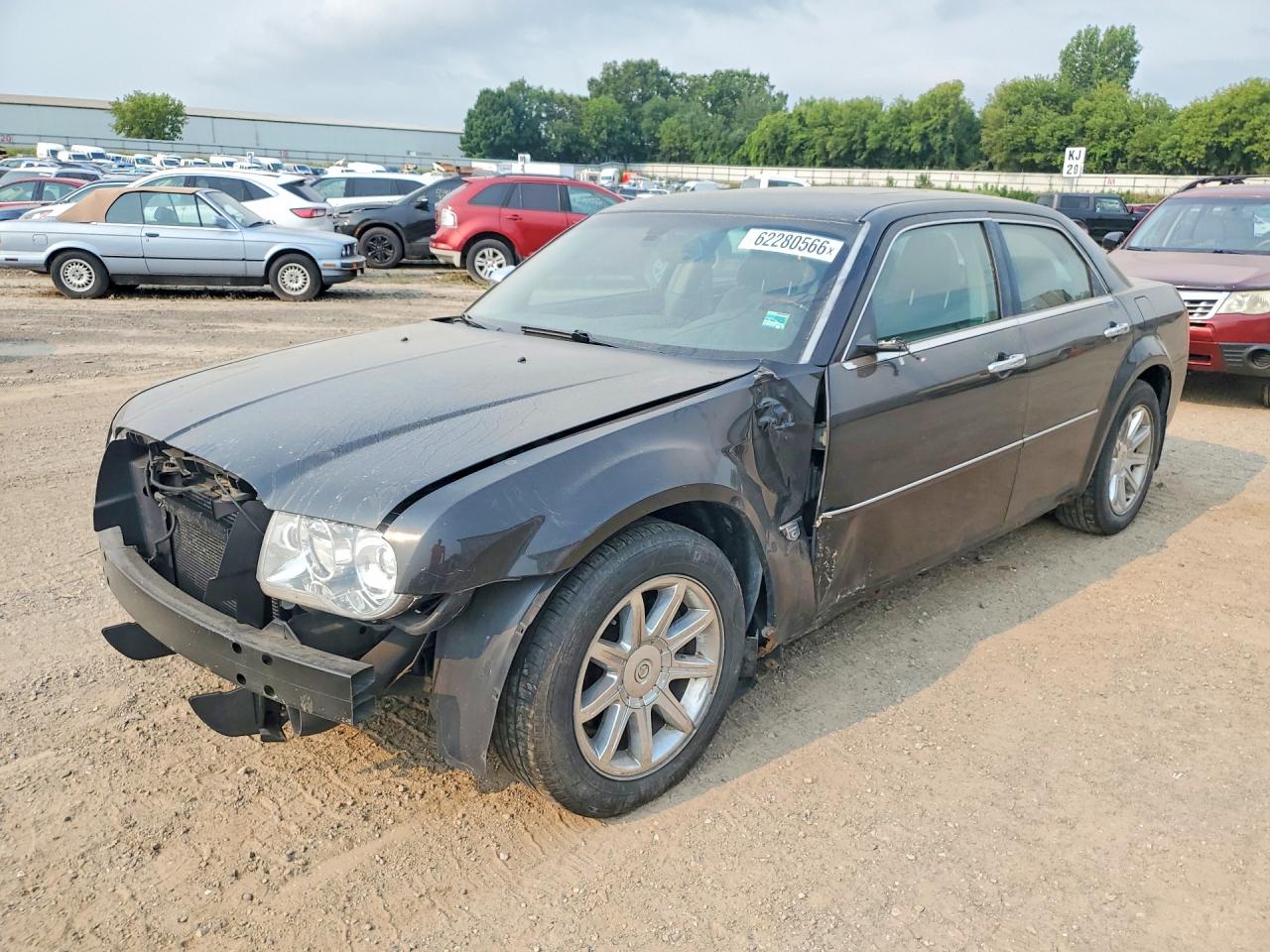 2006 Chrysler 300c Black vin: 2C3KA63H96H110306