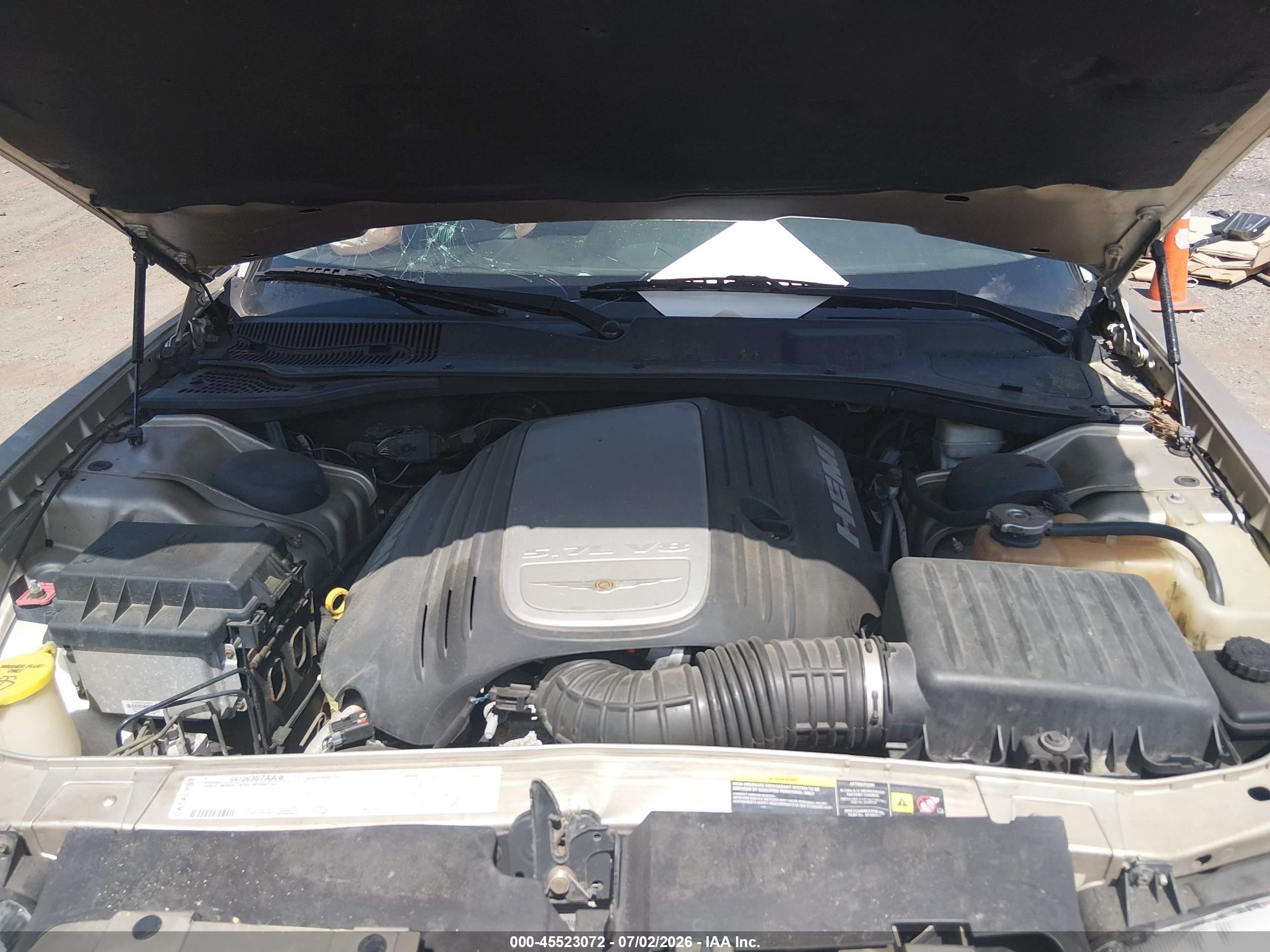 2006 Chrysler 300c   Золотой vin: 2C3KA63H96H171610