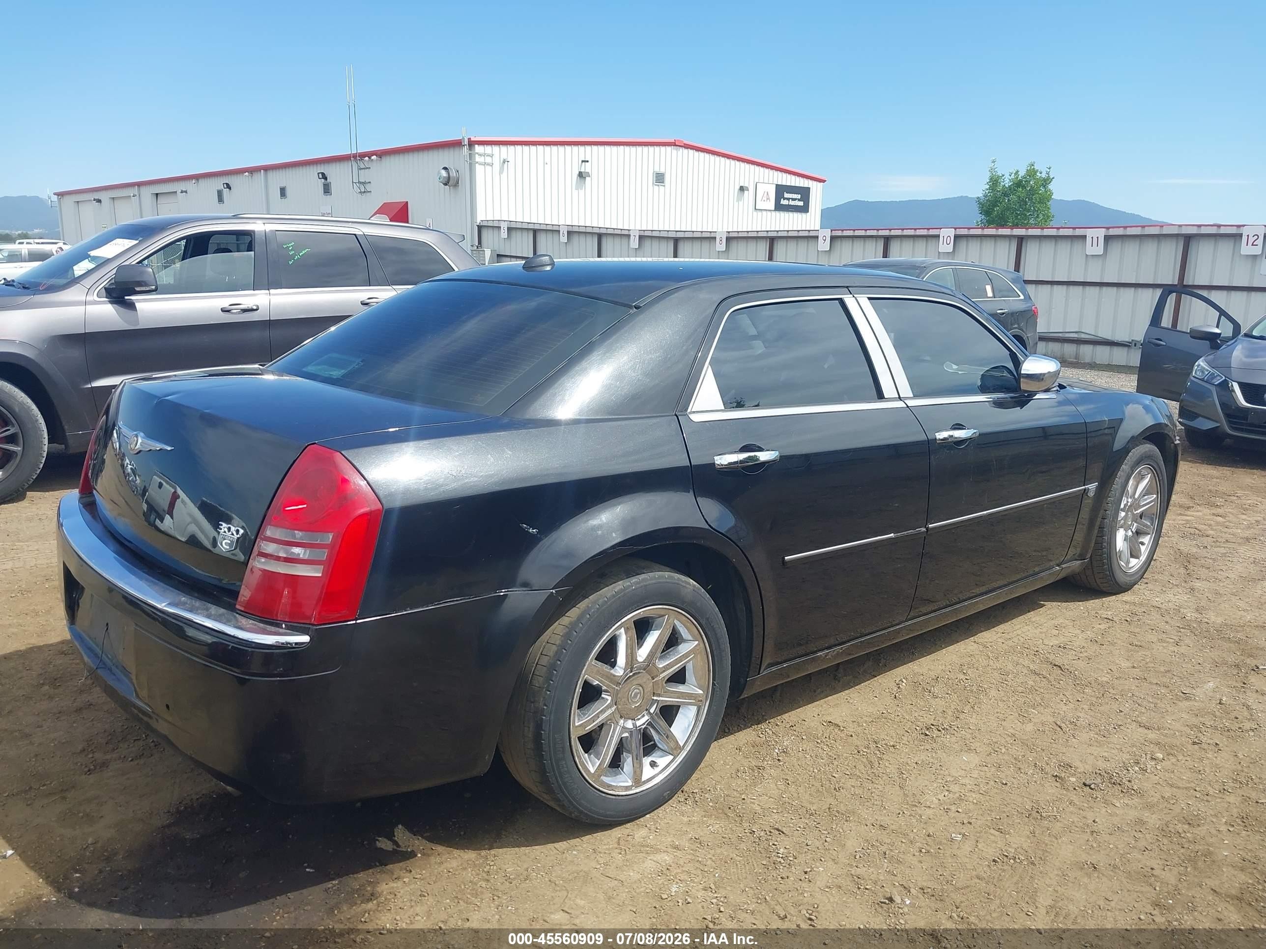 2006 Chrysler 300c   Black vin: 2C3KA63H96H317357