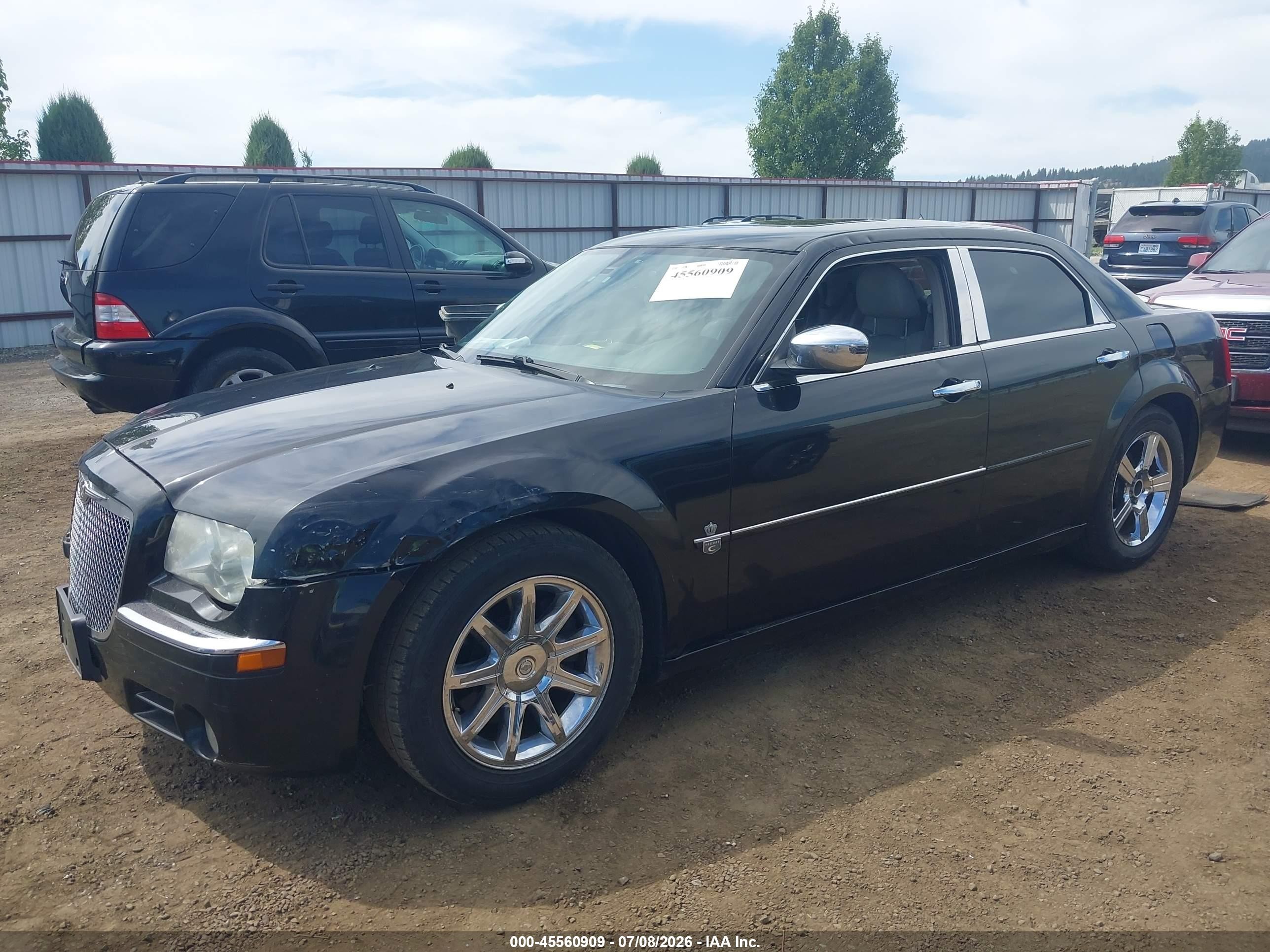 2006 Chrysler 300c   Black vin: 2C3KA63H96H317357