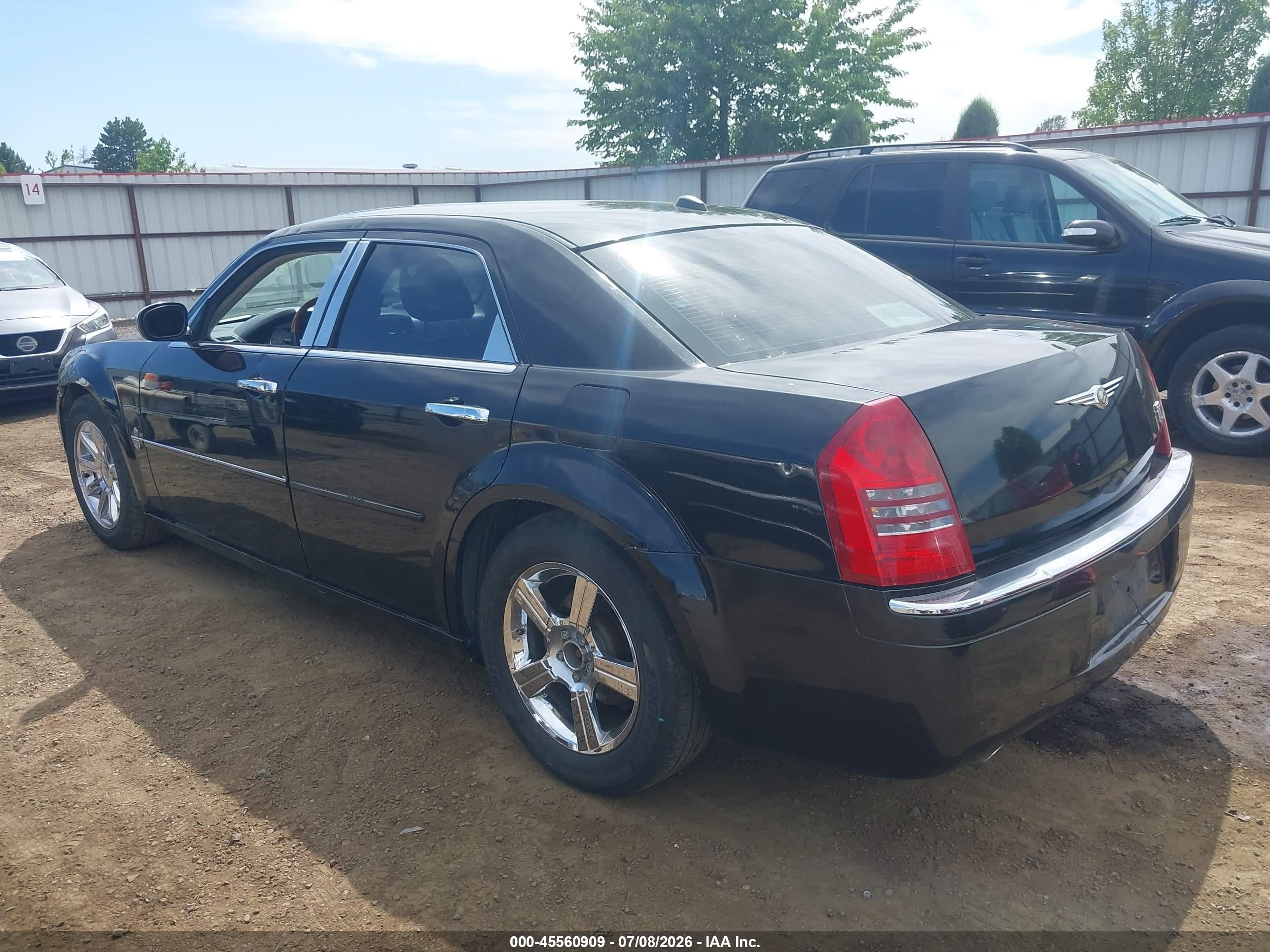 2006 Chrysler 300c   Black vin: 2C3KA63H96H317357
