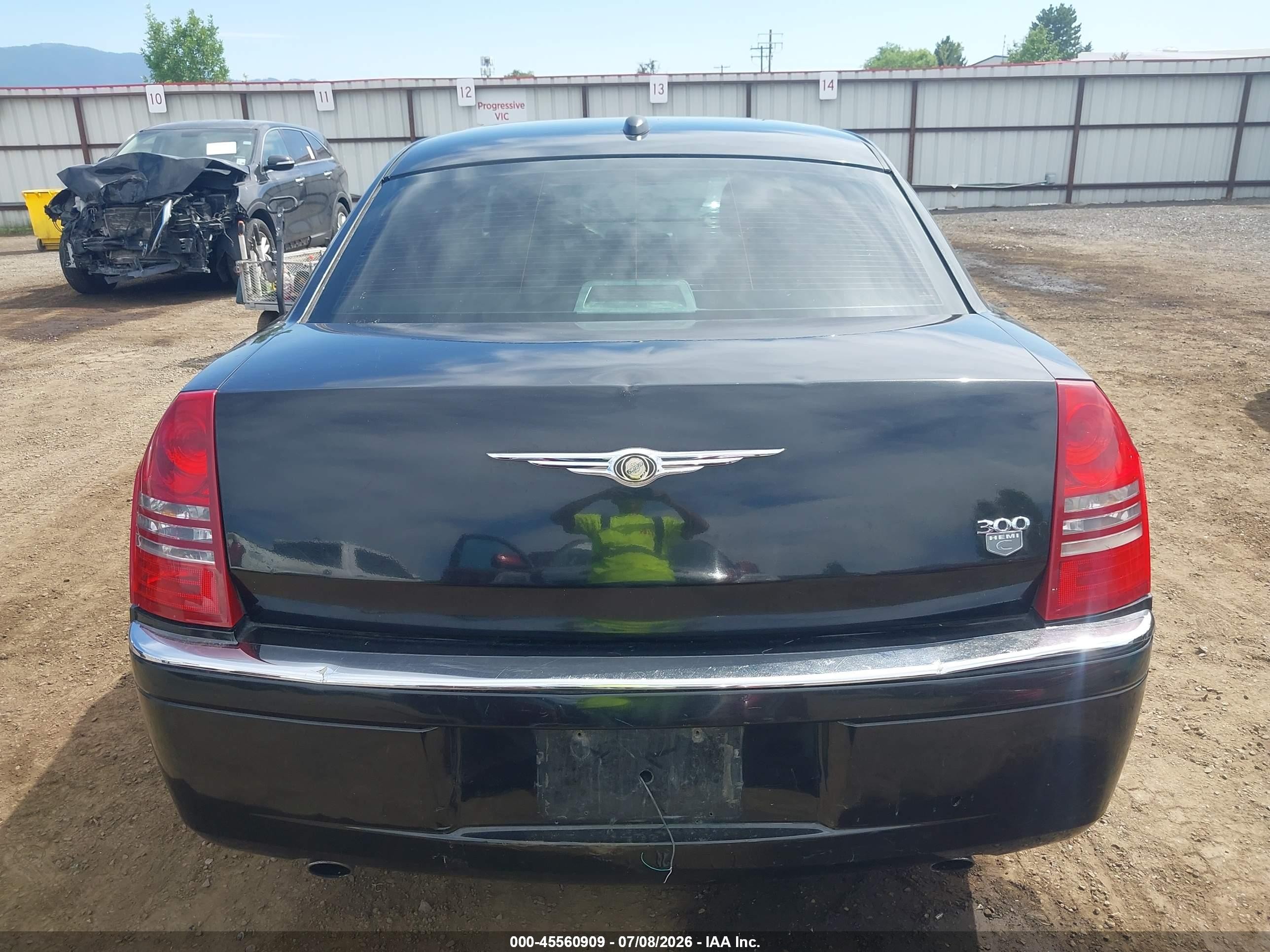 2006 Chrysler 300c   Black vin: 2C3KA63H96H317357