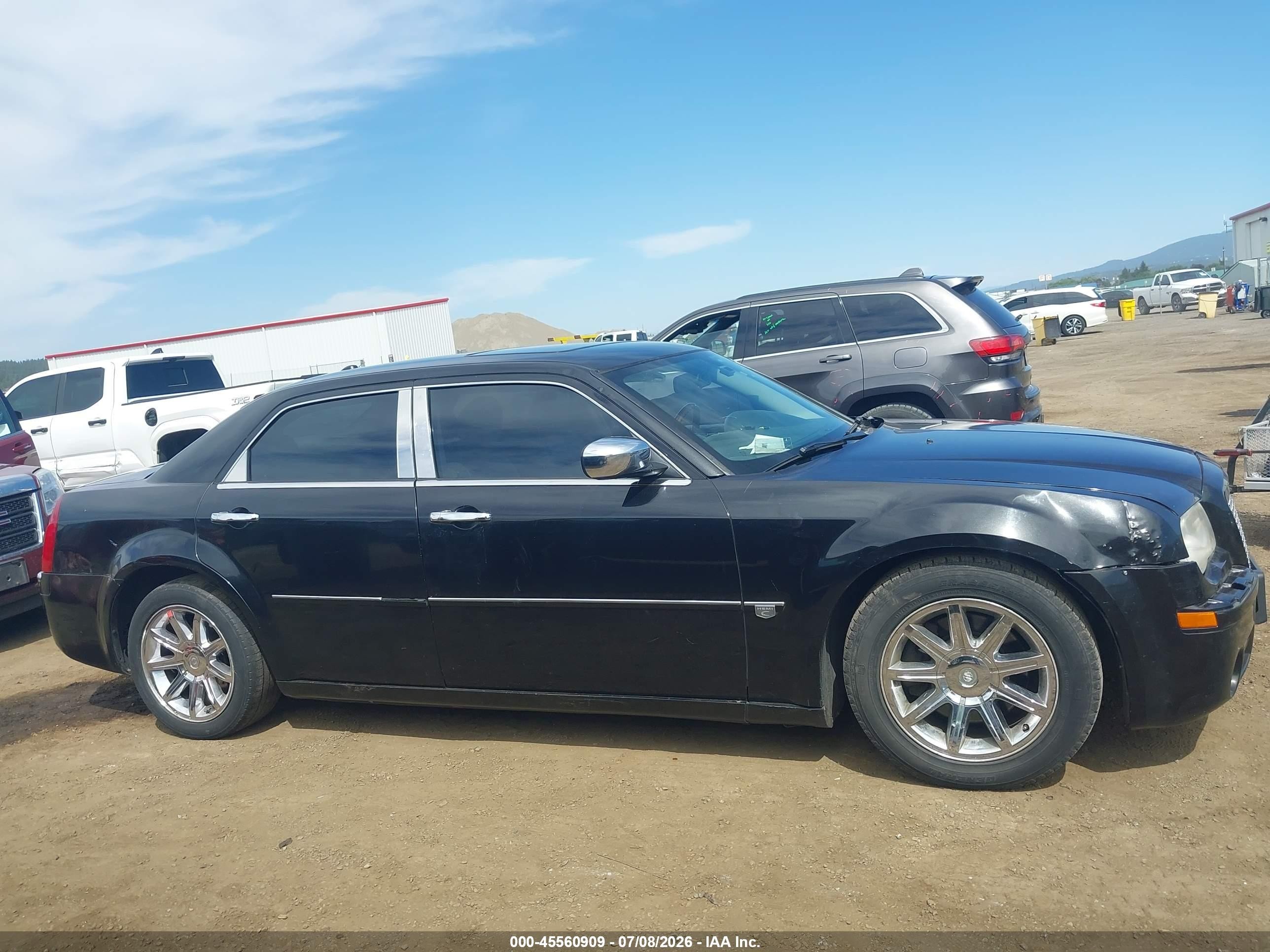 2006 Chrysler 300c   Black vin: 2C3KA63H96H317357