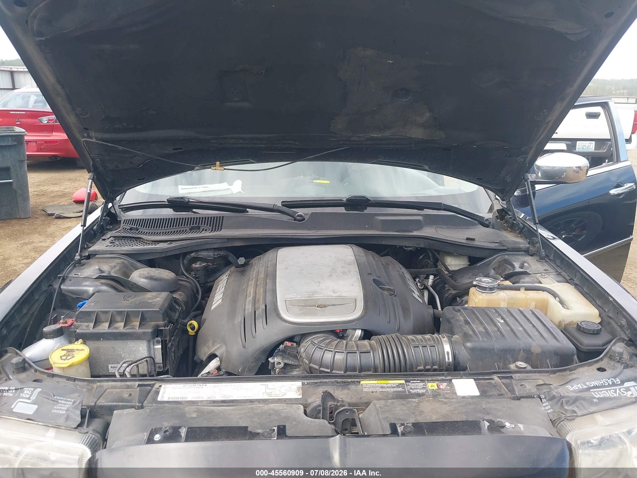2006 Chrysler 300c   Black vin: 2C3KA63H96H317357