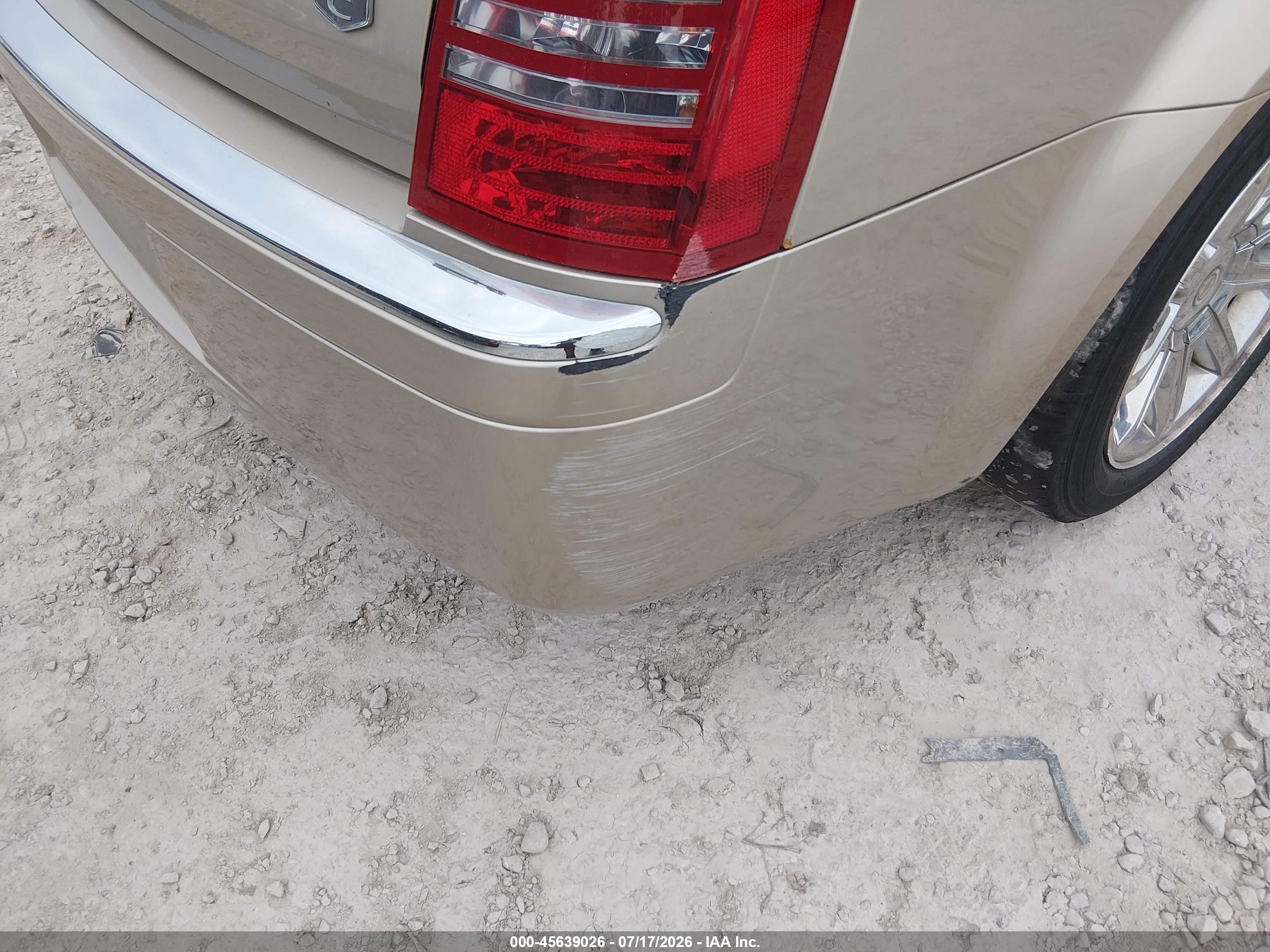 2006 Chrysler 300c   Золотой vin: 2C3KA63H96H537694