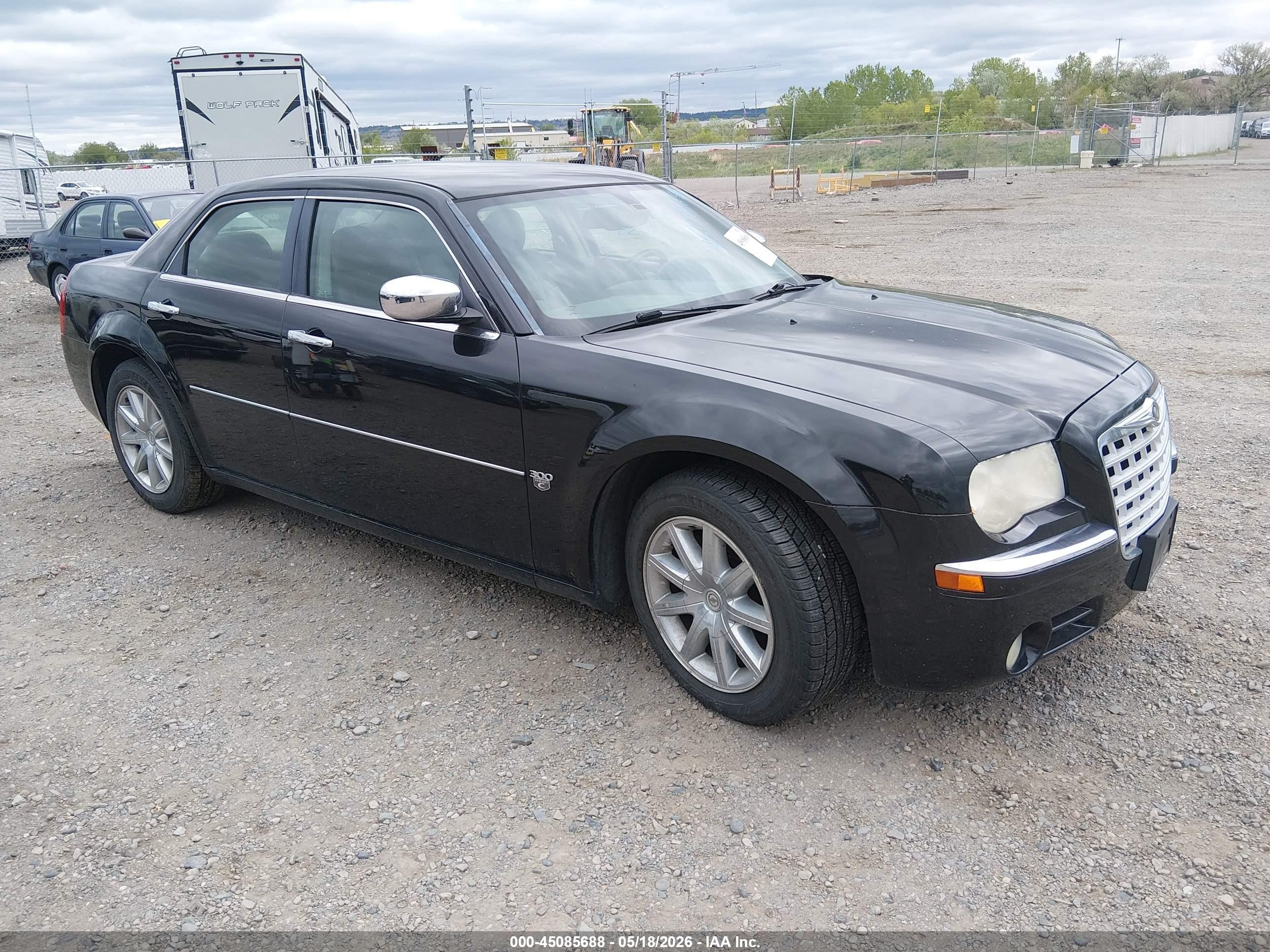 2007 Chrysler 300c   Black vin: 2C3KA63H97H887795