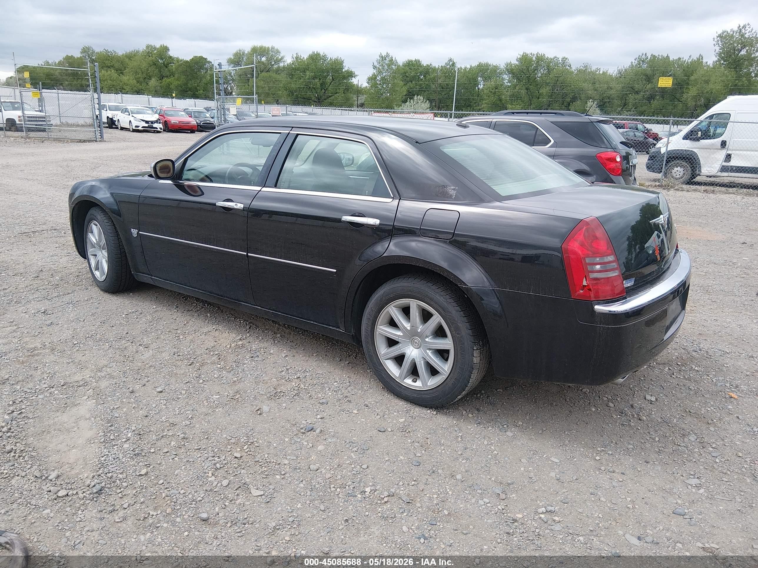 2007 Chrysler 300c   Black vin: 2C3KA63H97H887795