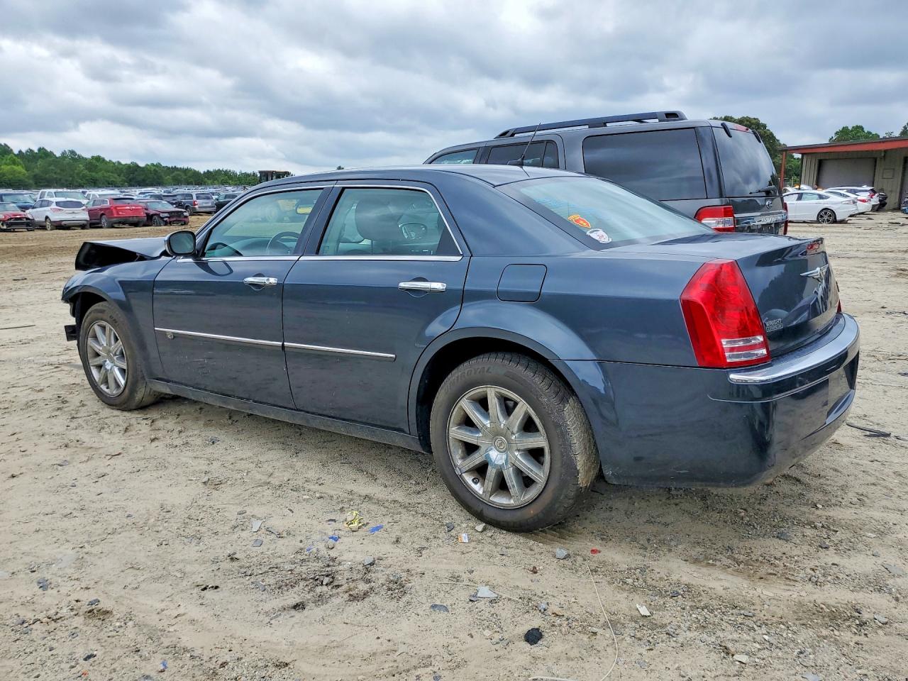 2008 Chrysler 300c Blue vin: 2C3KA63H98H119137