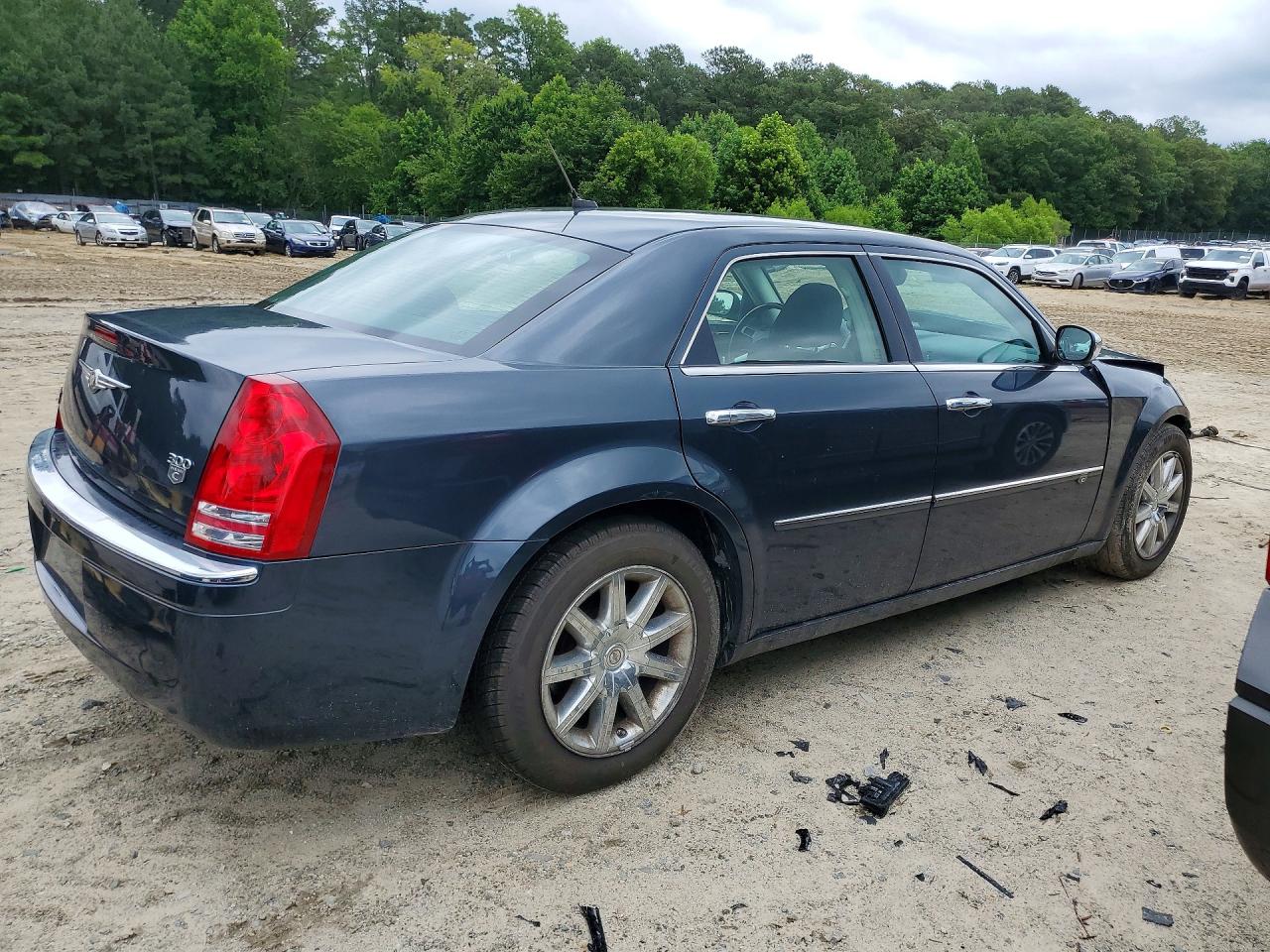 2008 Chrysler 300c Blue vin: 2C3KA63H98H119137