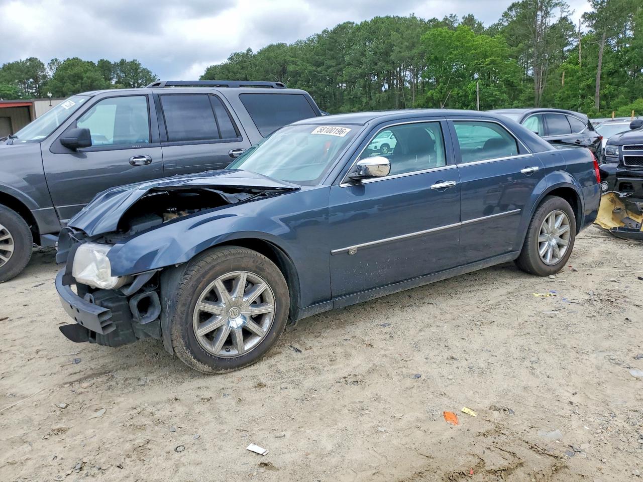 2008 Chrysler 300c Blue vin: 2C3KA63H98H119137