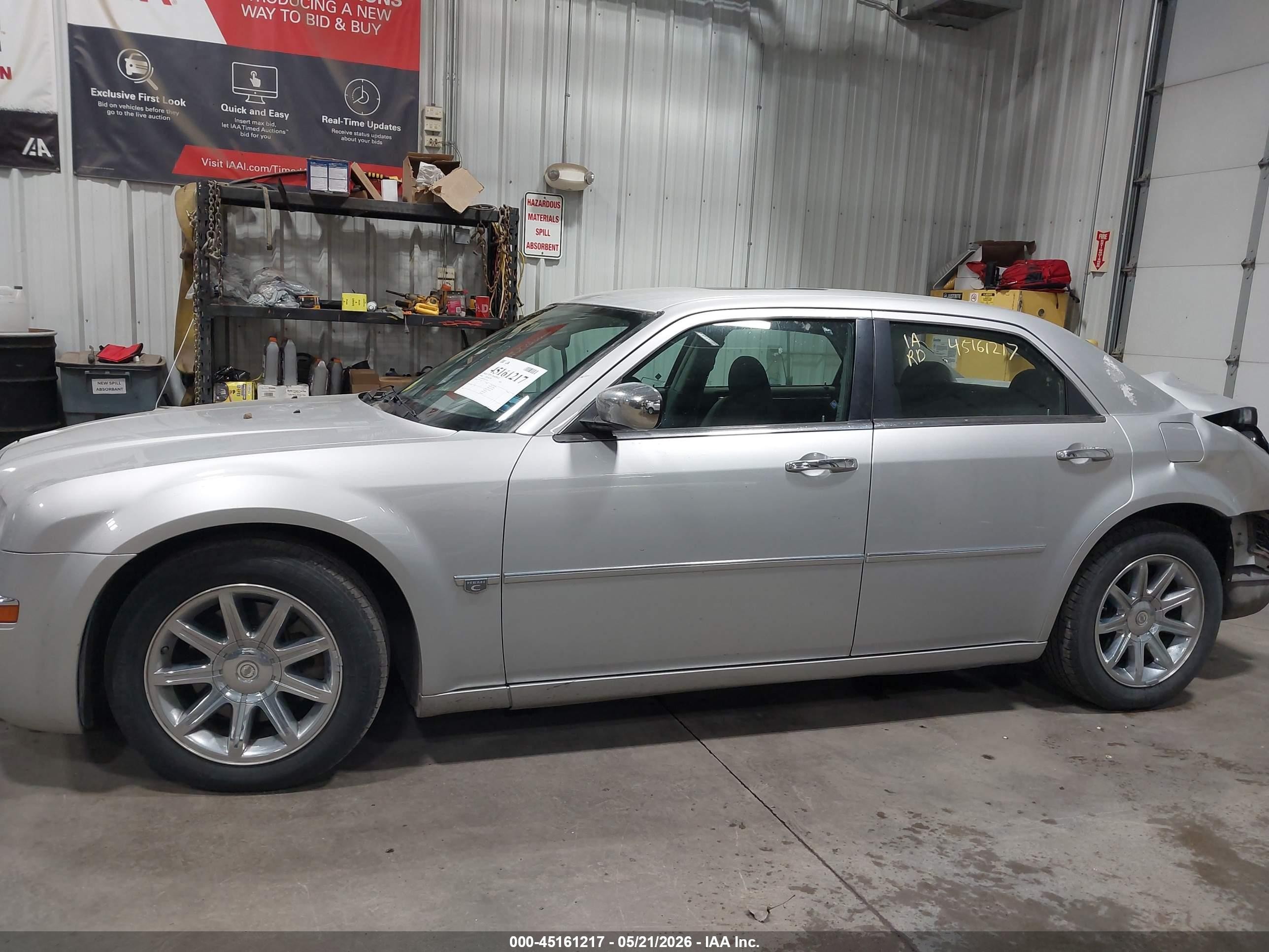 2006 Chrysler 300c   Silver vin: 2C3KA63HX6H295384