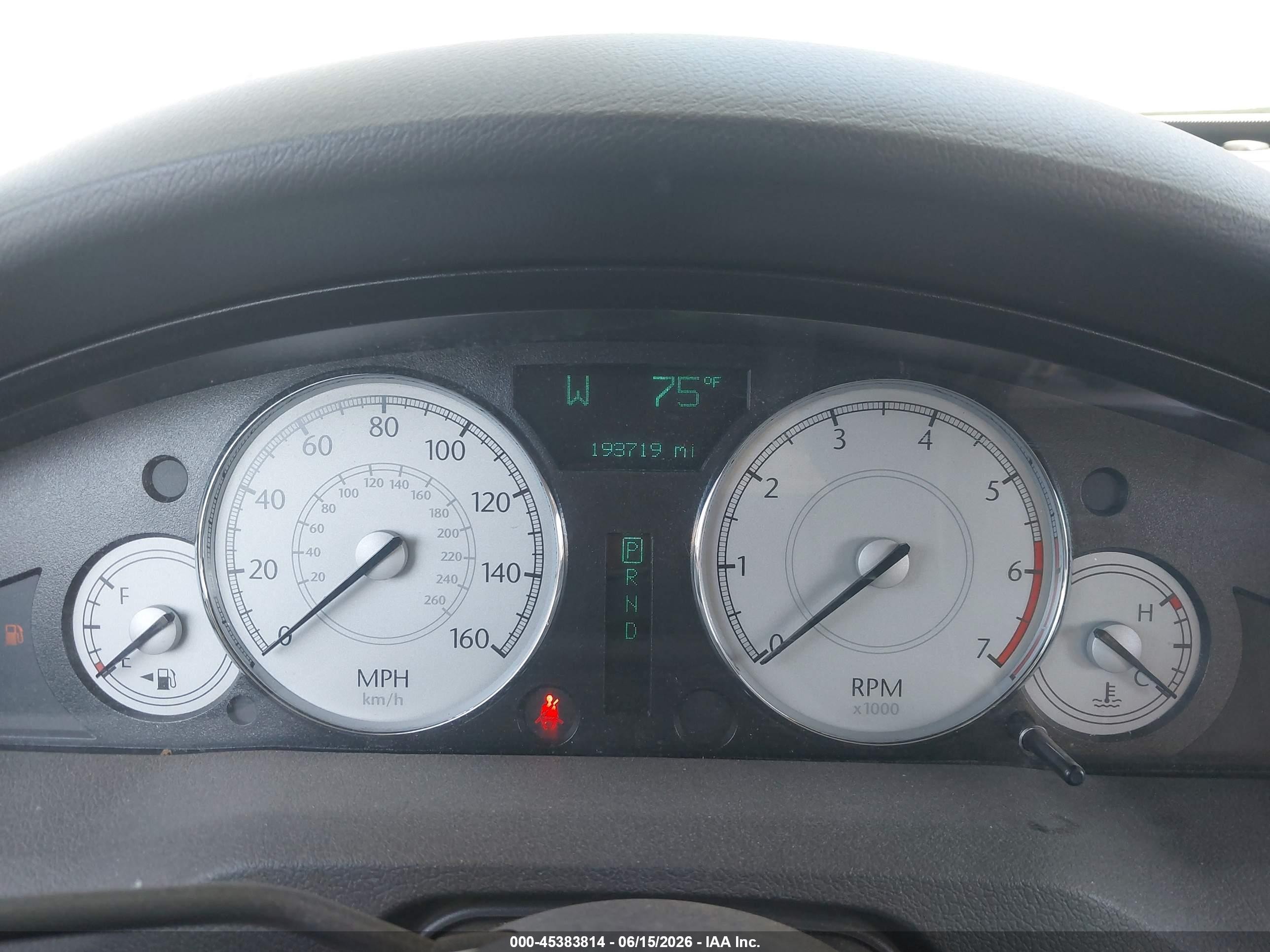 2007 Chrysler 300c   Black vin: 2C3KA63HX7H633707