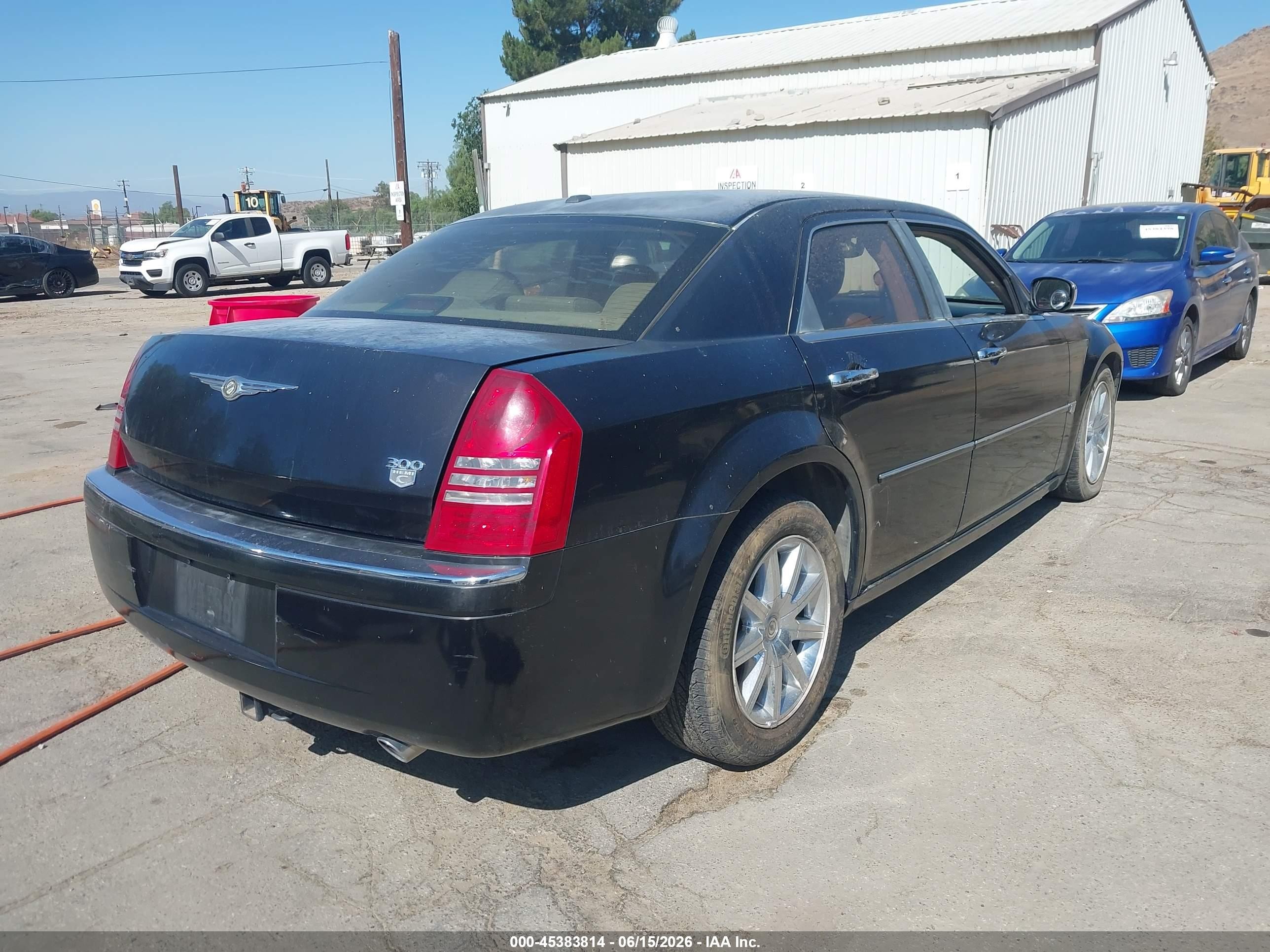 2007 Chrysler 300c   Black vin: 2C3KA63HX7H633707