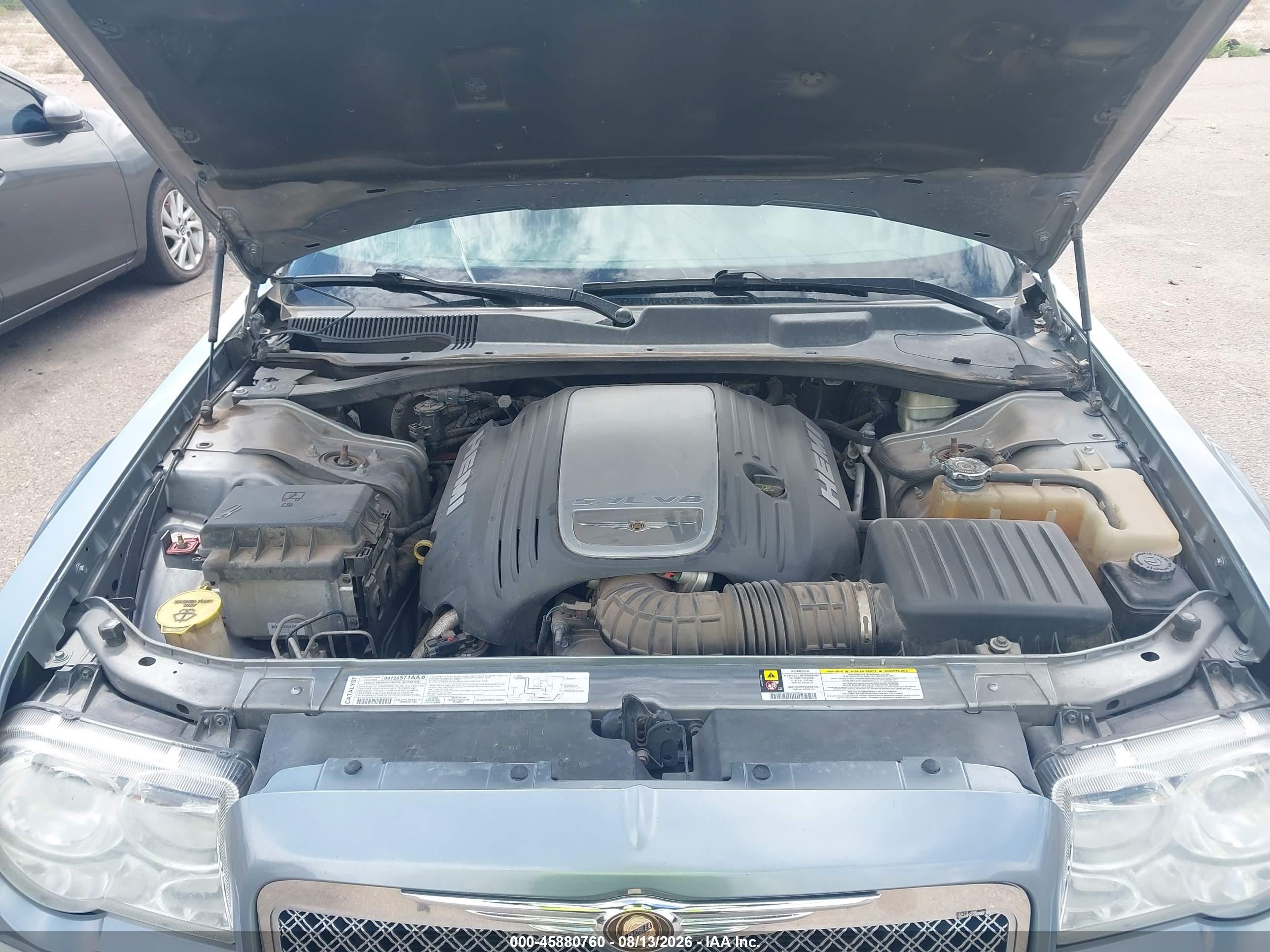 2007 Chrysler 300c   Gray vin: 2C3KA63HX7H724363