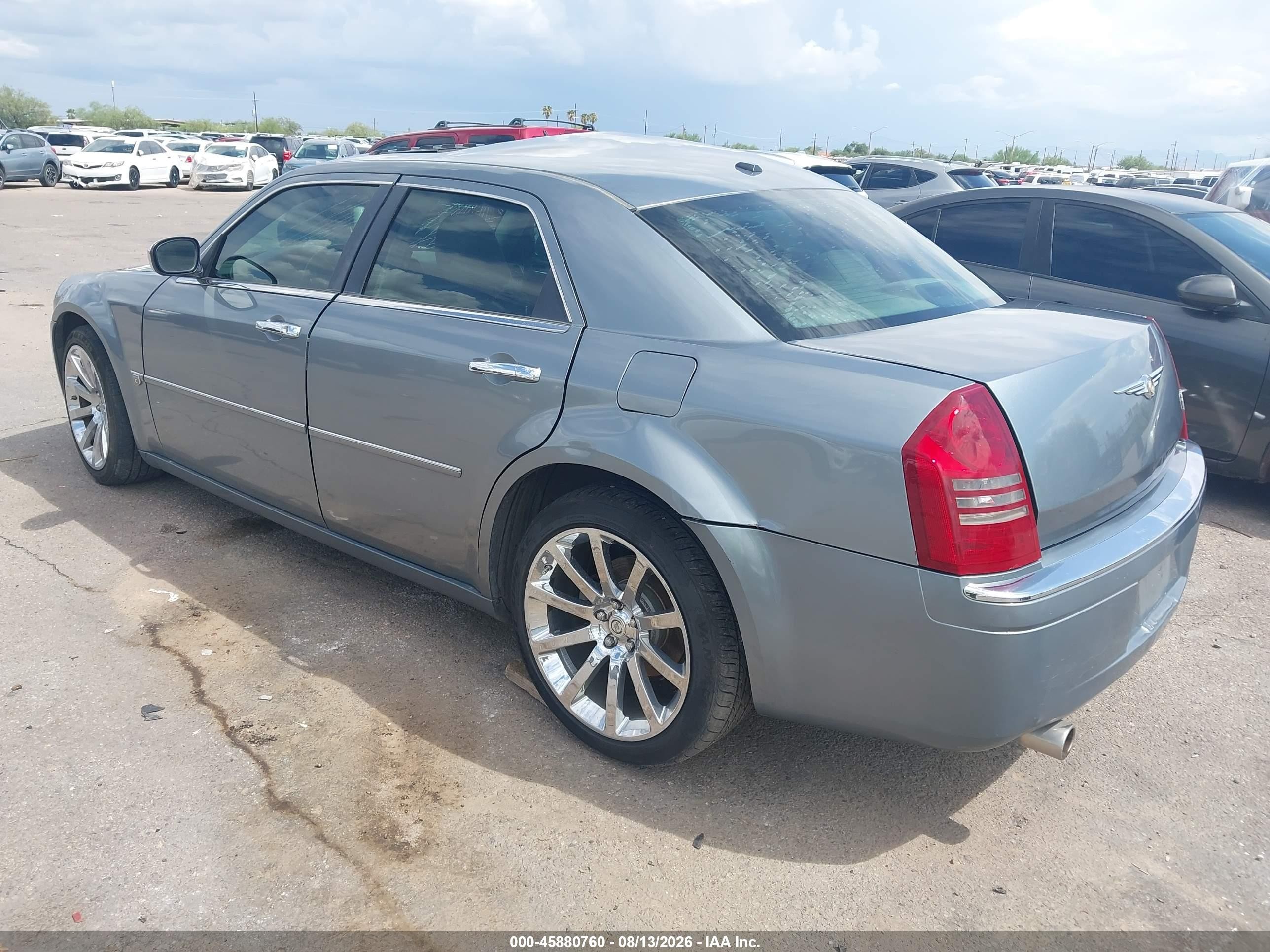 2007 Chrysler 300c   Gray vin: 2C3KA63HX7H724363