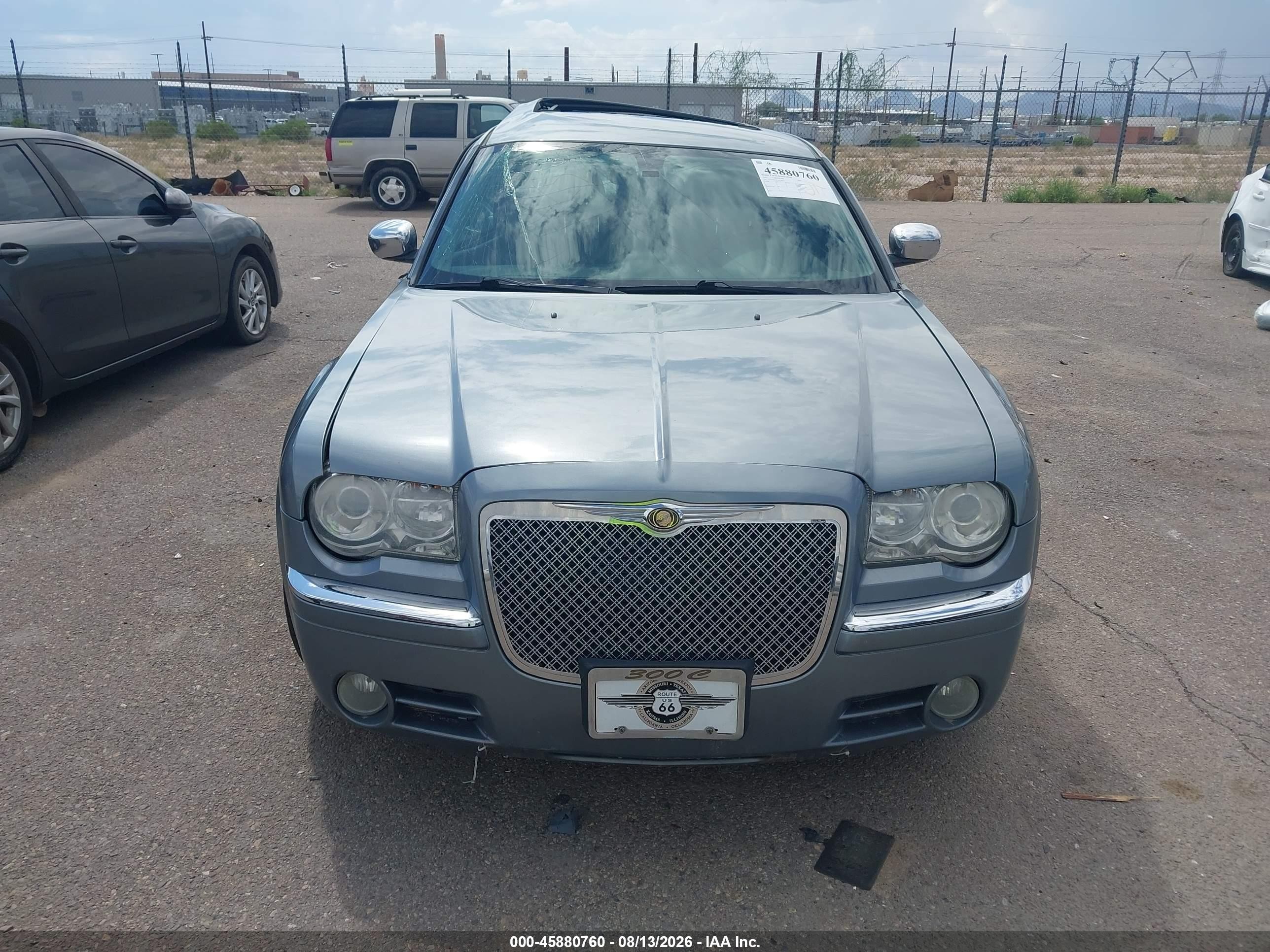 2007 Chrysler 300c   Gray vin: 2C3KA63HX7H724363