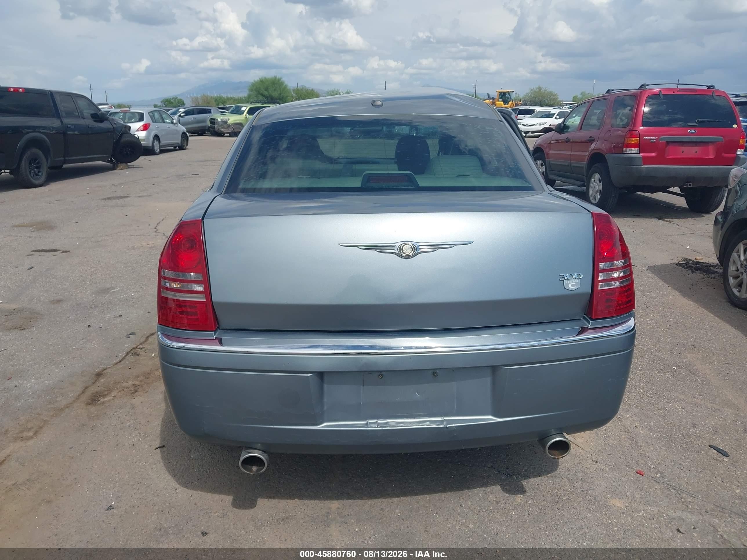 2007 Chrysler 300c   Gray vin: 2C3KA63HX7H724363