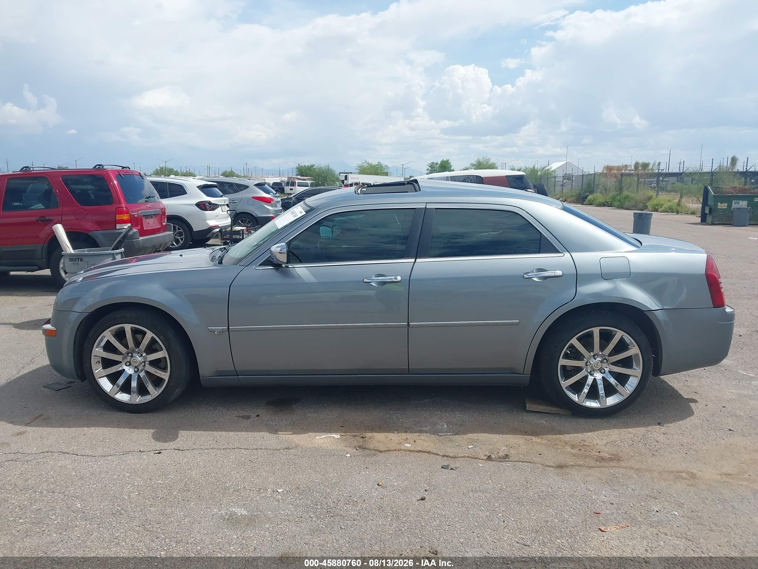 2007 Chrysler 300c   Gray vin: 2C3KA63HX7H724363