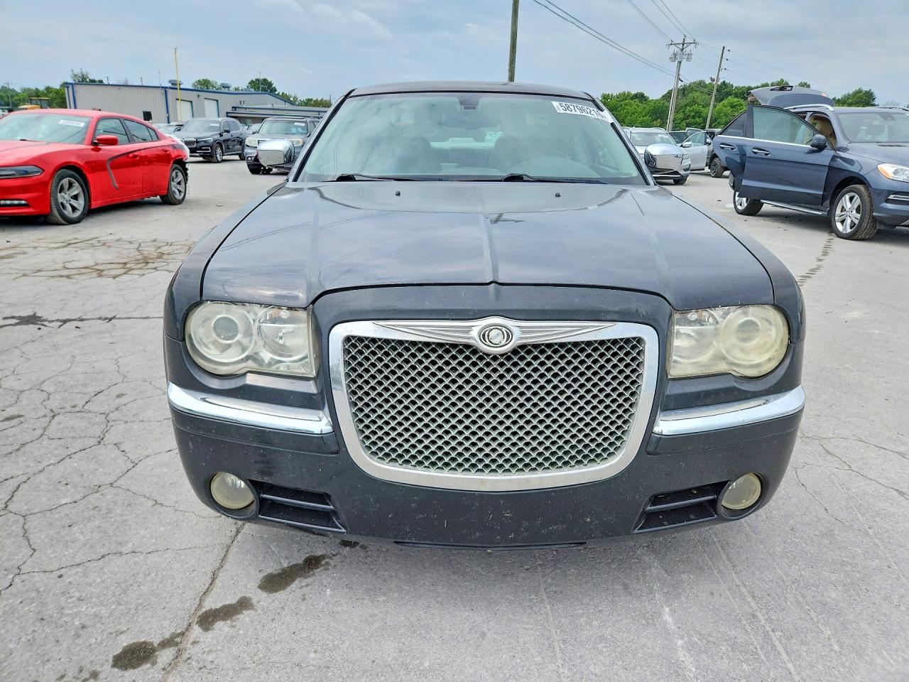 2007 Chrysler 300c Black vin: 2C3KA63HX7H748517