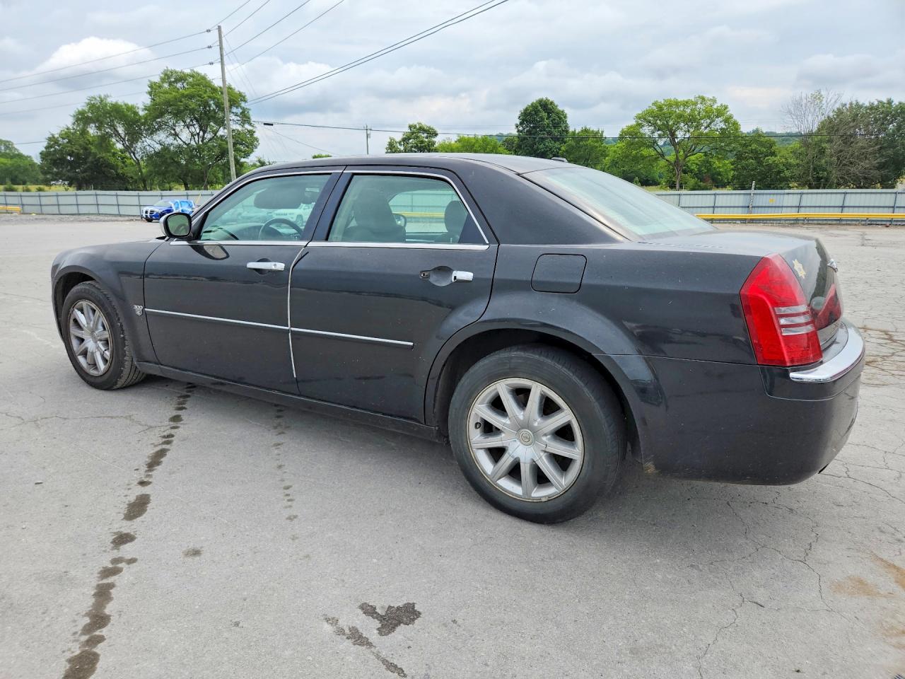 2007 Chrysler 300c Black vin: 2C3KA63HX7H748517