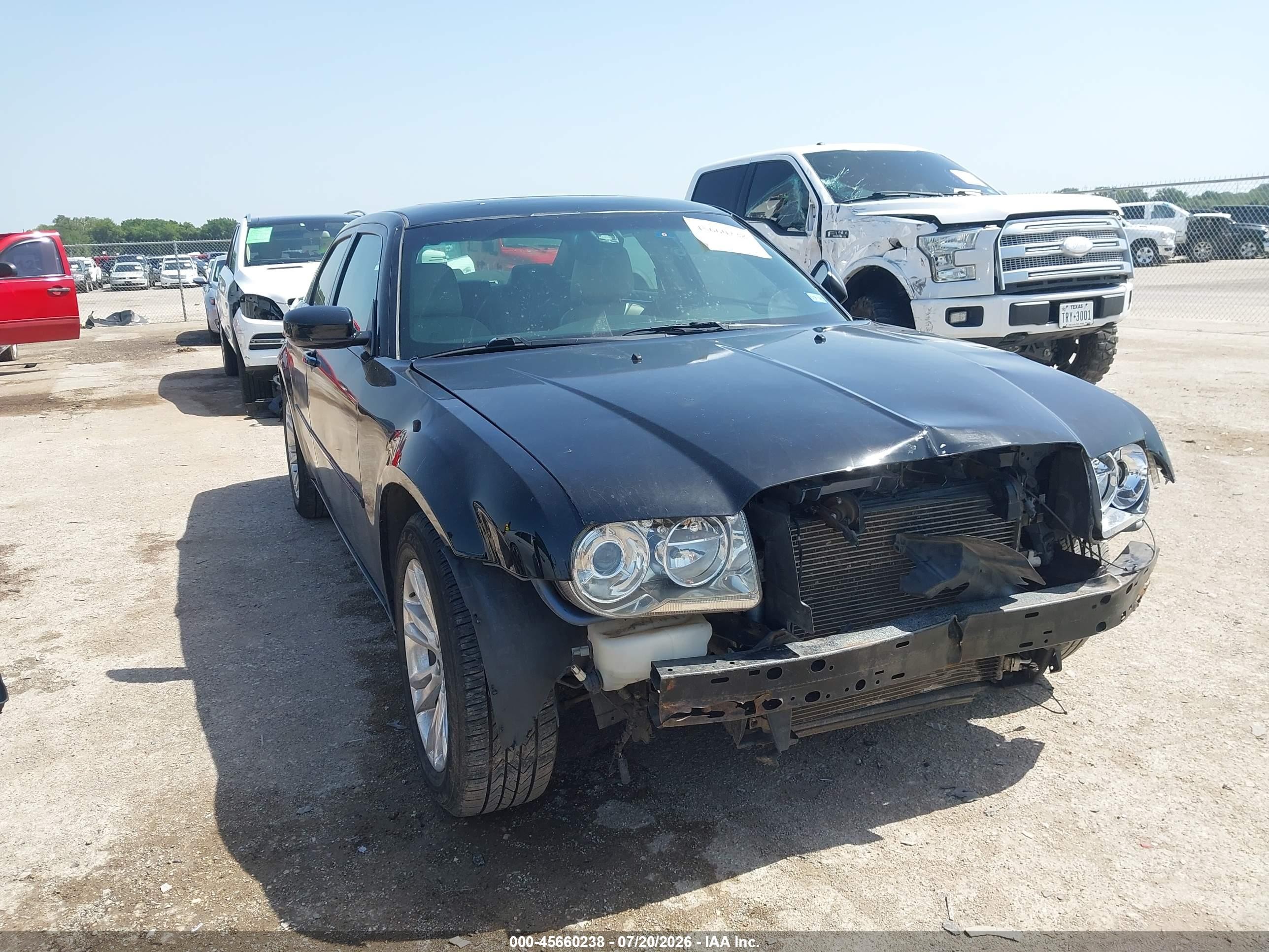 2007 Chrysler 300c   Черный vin: 2C3KA63HX7H884520